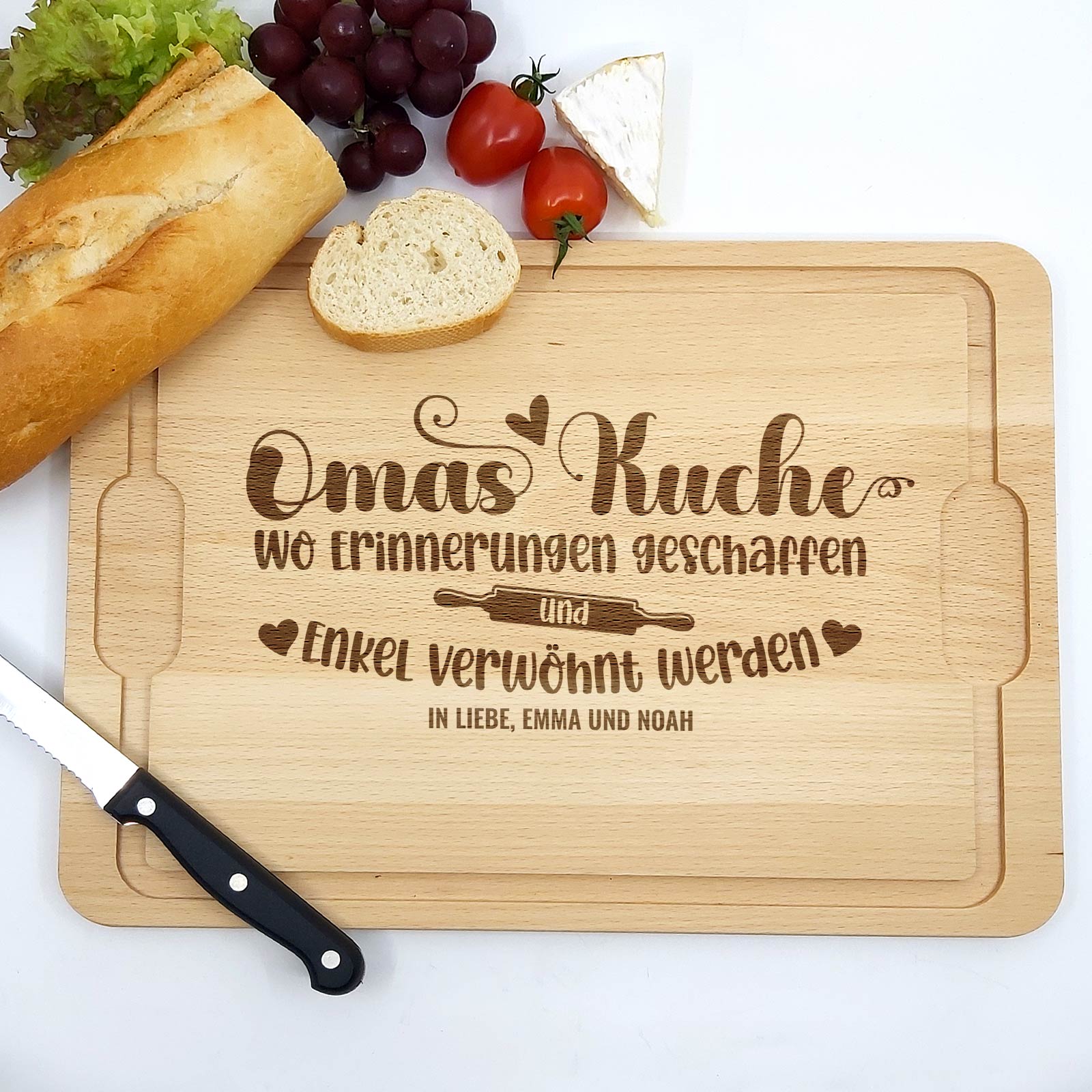Omas Kuche - Schneidebrett