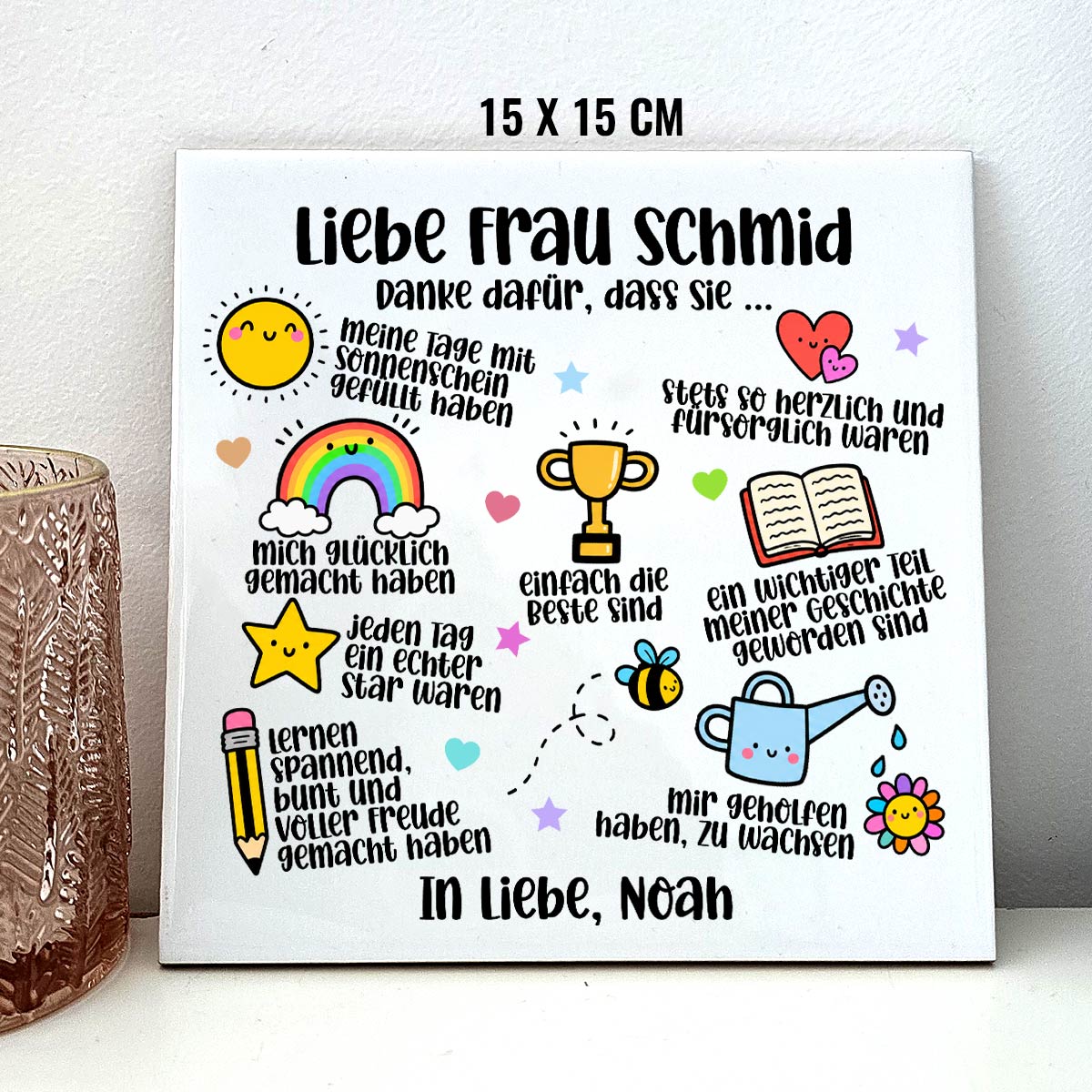 Danke dafür, dass Sie ... – Geschenkidee für Lehrerinnen