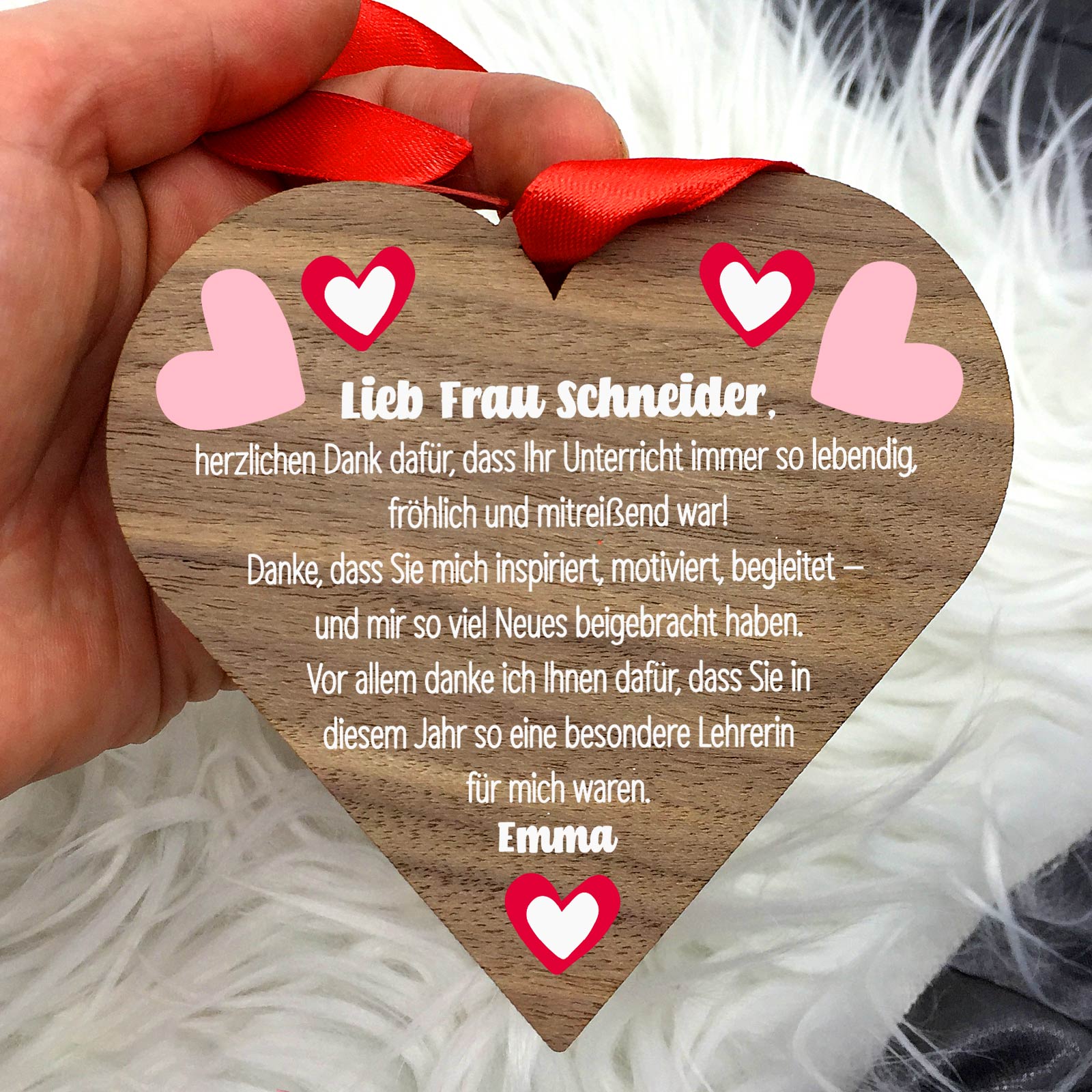 Danke für all die schönen Momente – Geschenk für Lehrer*innen