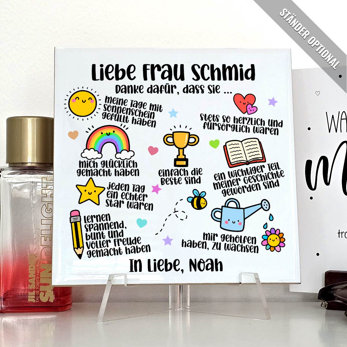 Danke dafür, dass Sie ... – Geschenkidee für Lehrerinnen