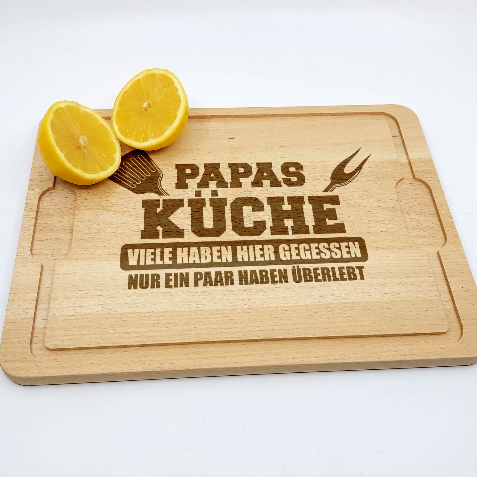 Papas Küche Schneidebrett - Für echte Küchenabenteuer mit Humor!