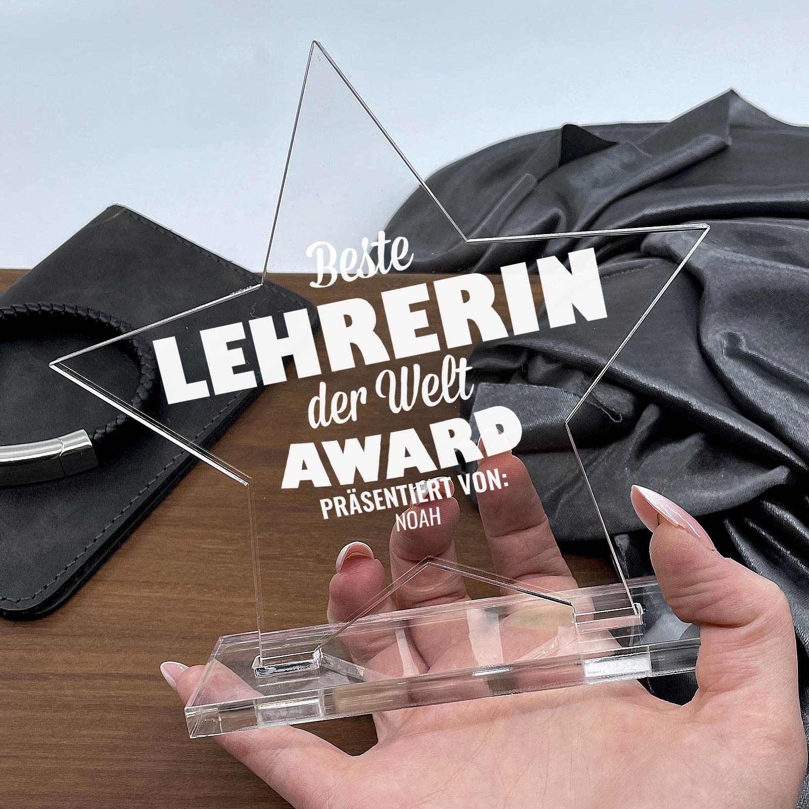 Star Award – Geschenk für die beste Lehrerin / den besten Lehrer