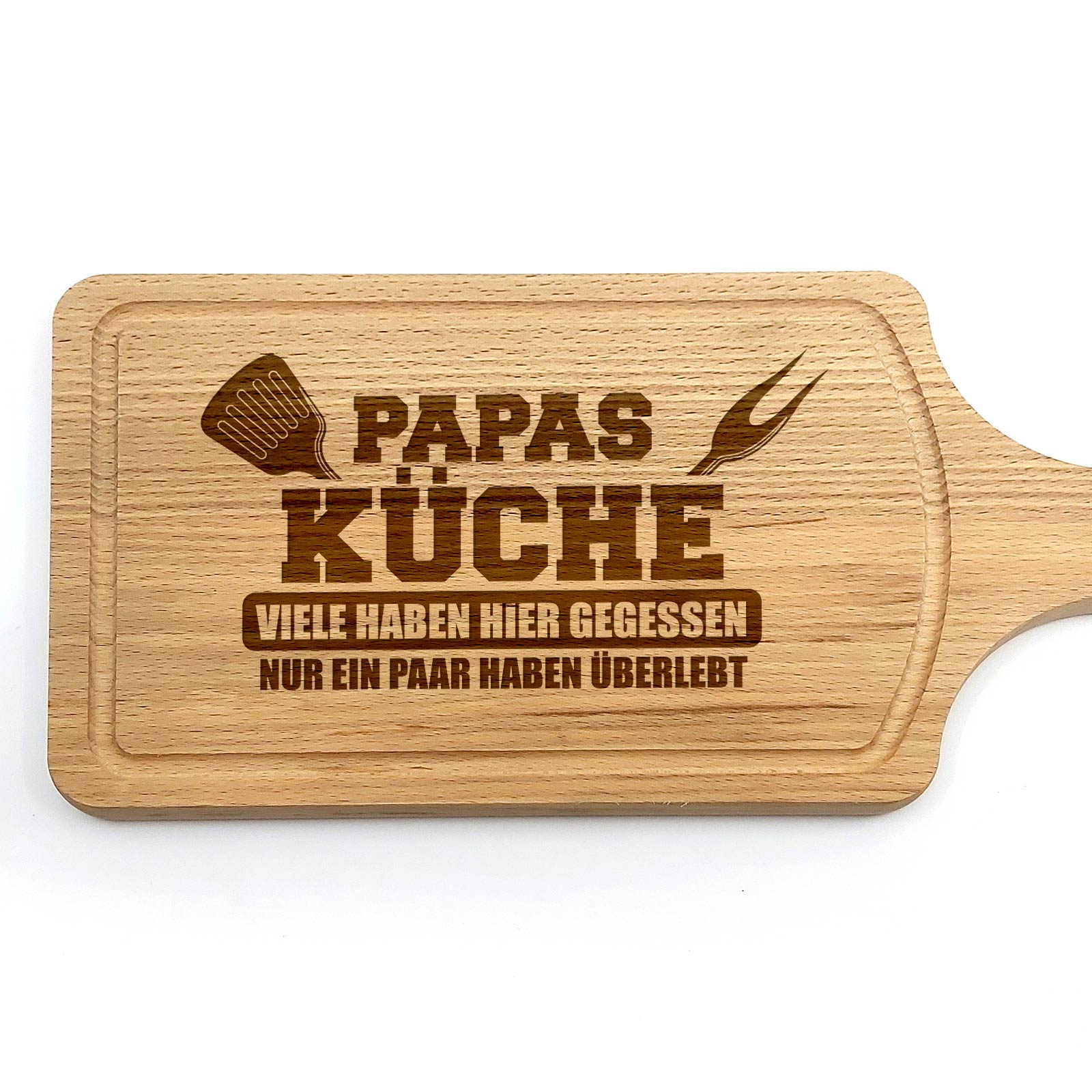 Papas Küche Schneidebrett - Für echte Küchenabenteuer mit Humor!