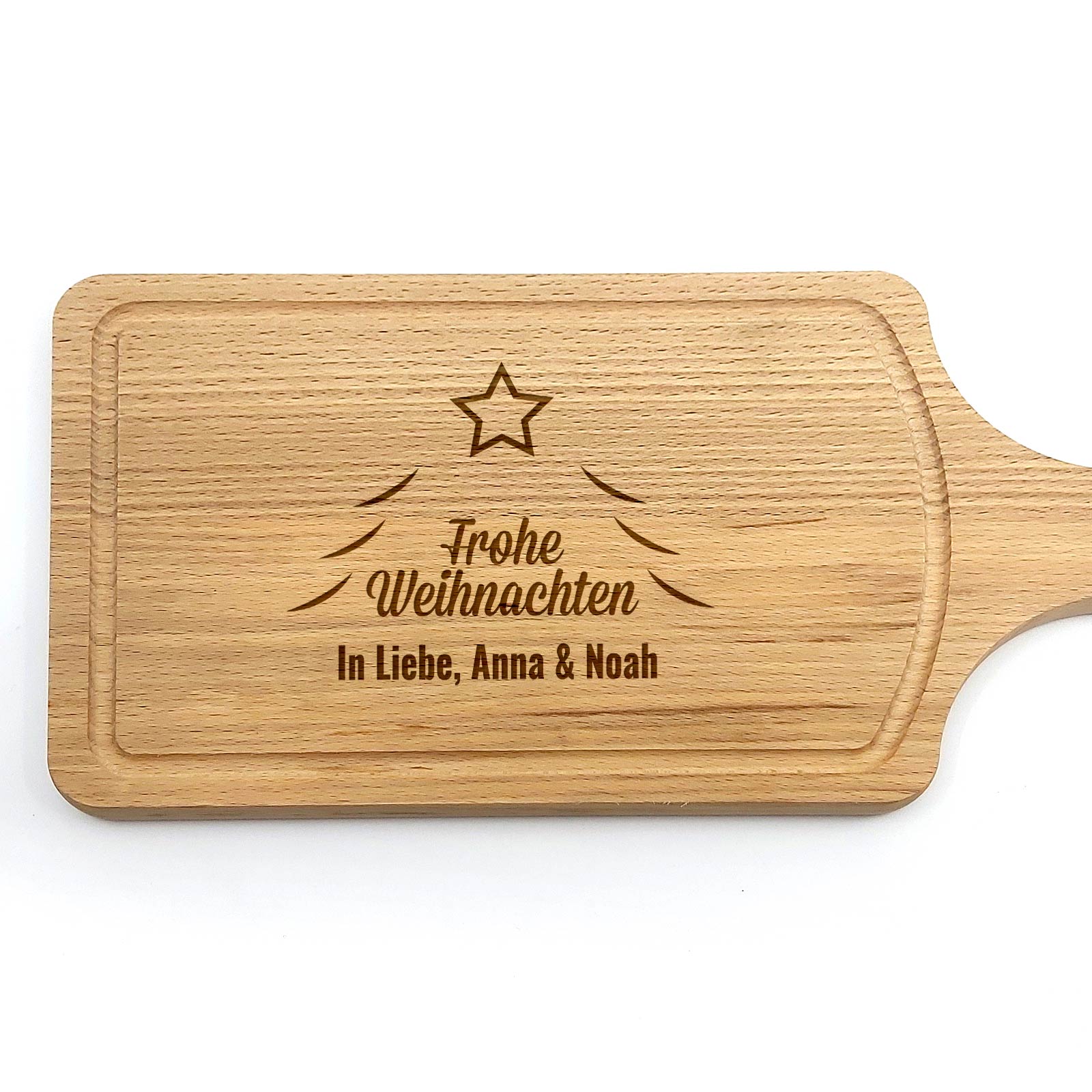 Frohe Weinachten - Schneidebrett