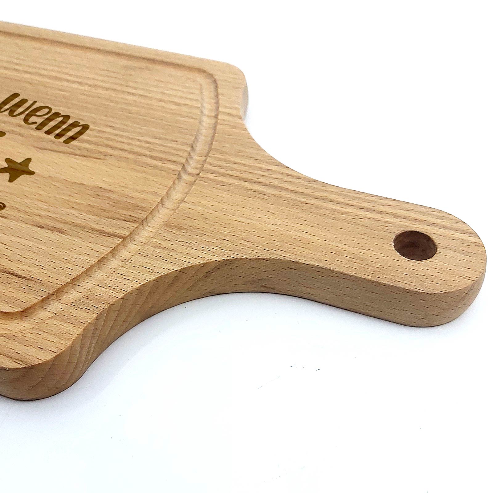 Alles schmeckt besser wenn ... Schneidebrett