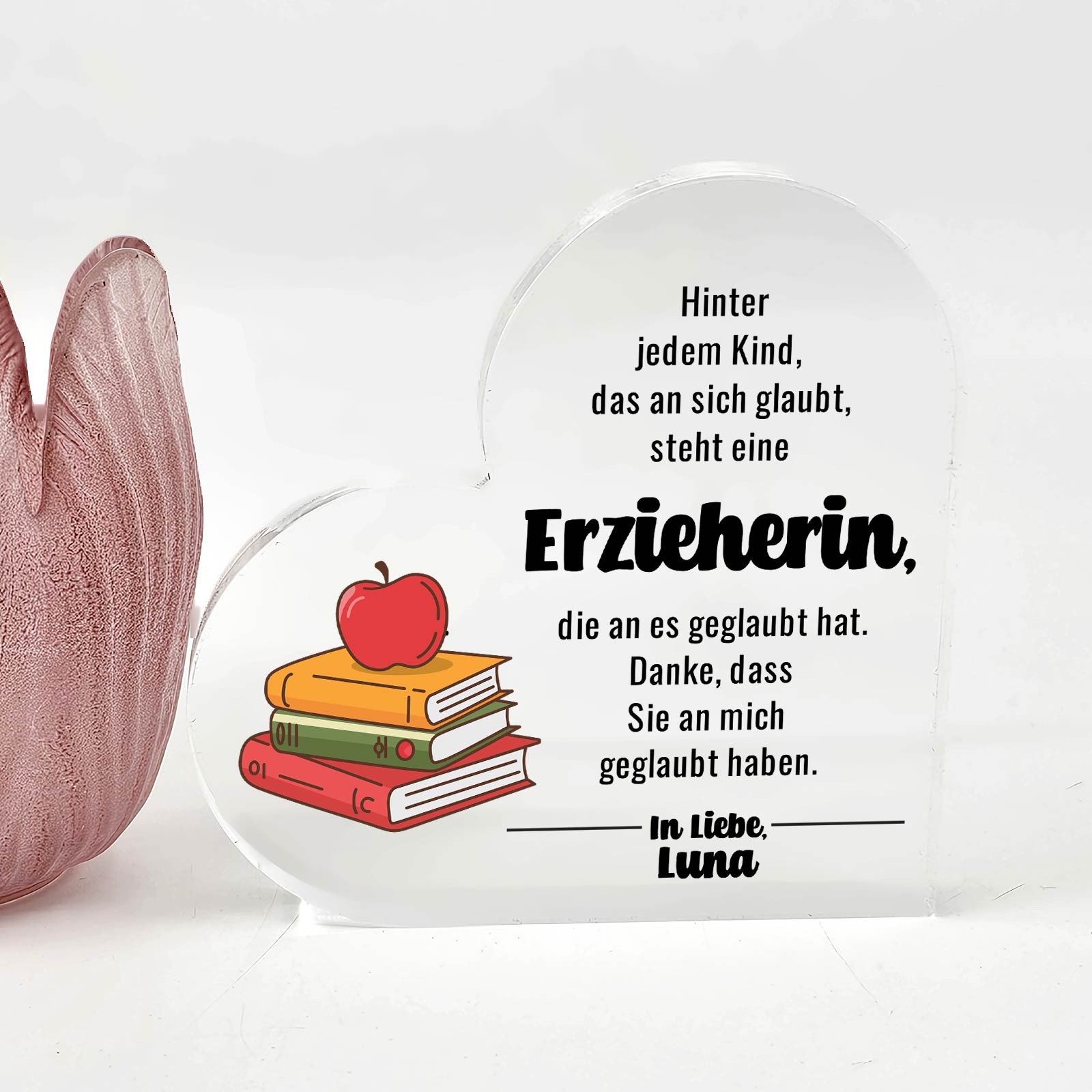 Hinter jedem Kind steckt ein Herz – Geschenk für Pädagog*innen und Erzieherinnen