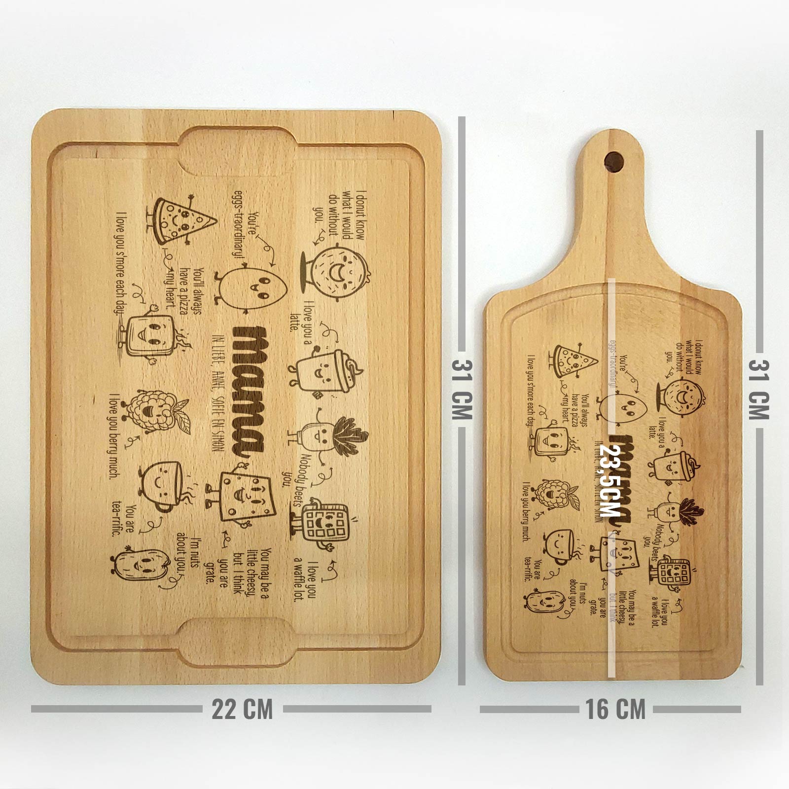 Liebe dich Schneidebrett