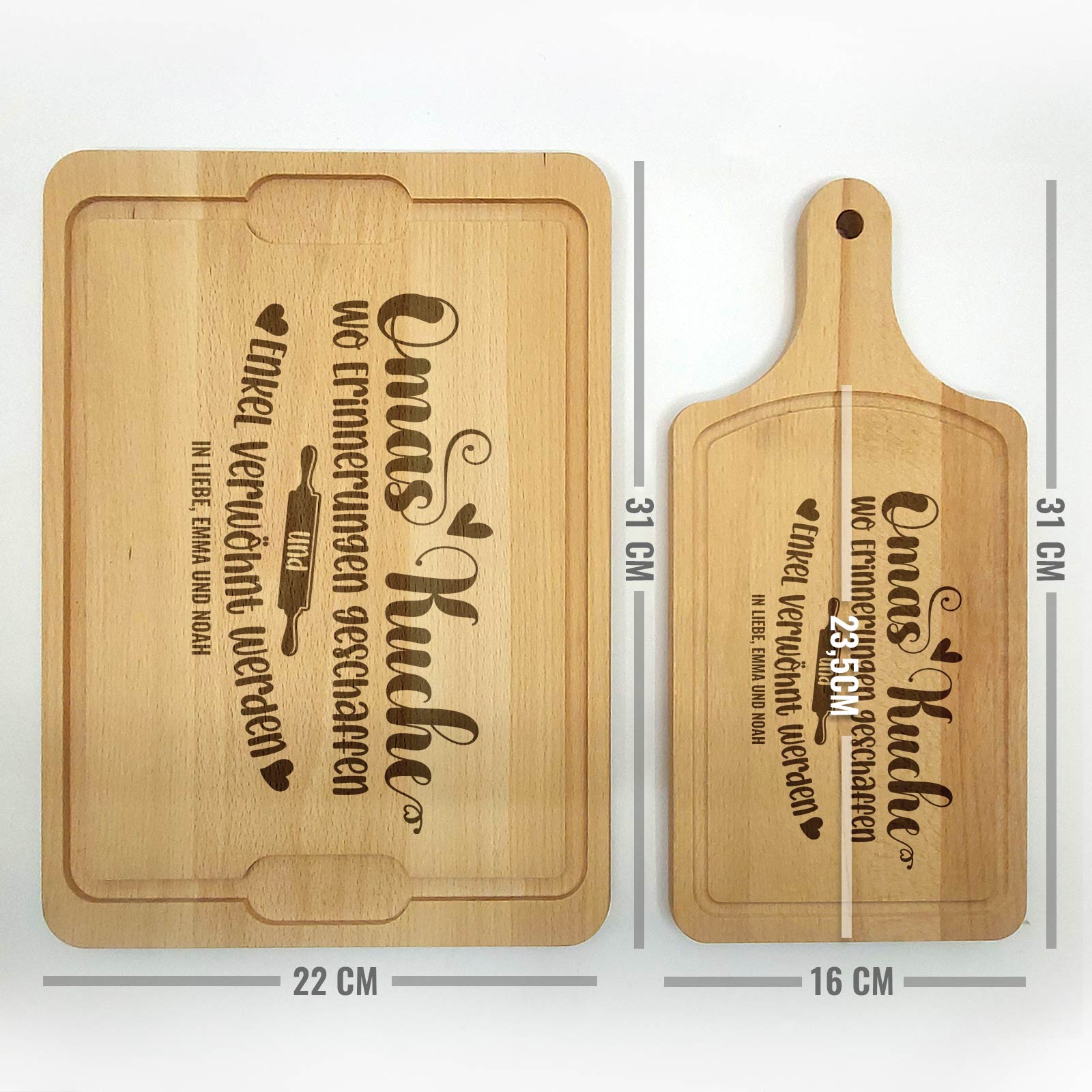 Omas Kuche - Schneidebrett