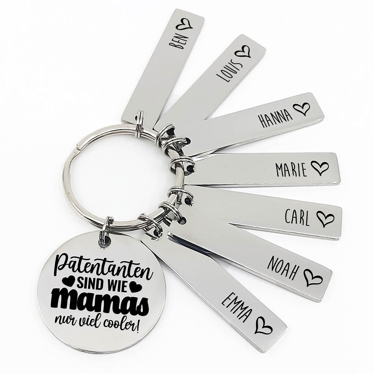 Patentanten sind wie Mamas - Schlüsselanhänger