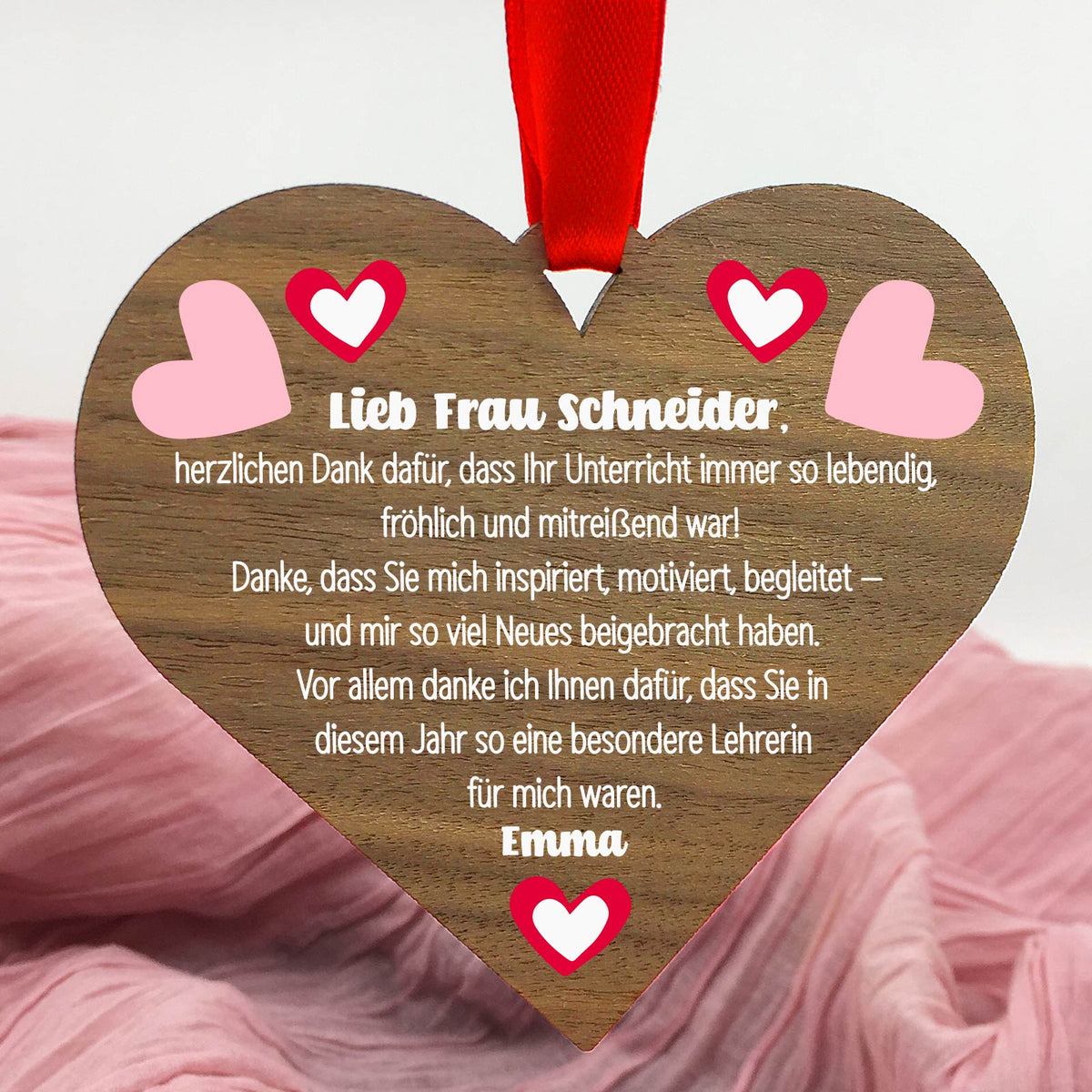 Danke für all die schönen Momente – Geschenk für Lehrer*innen