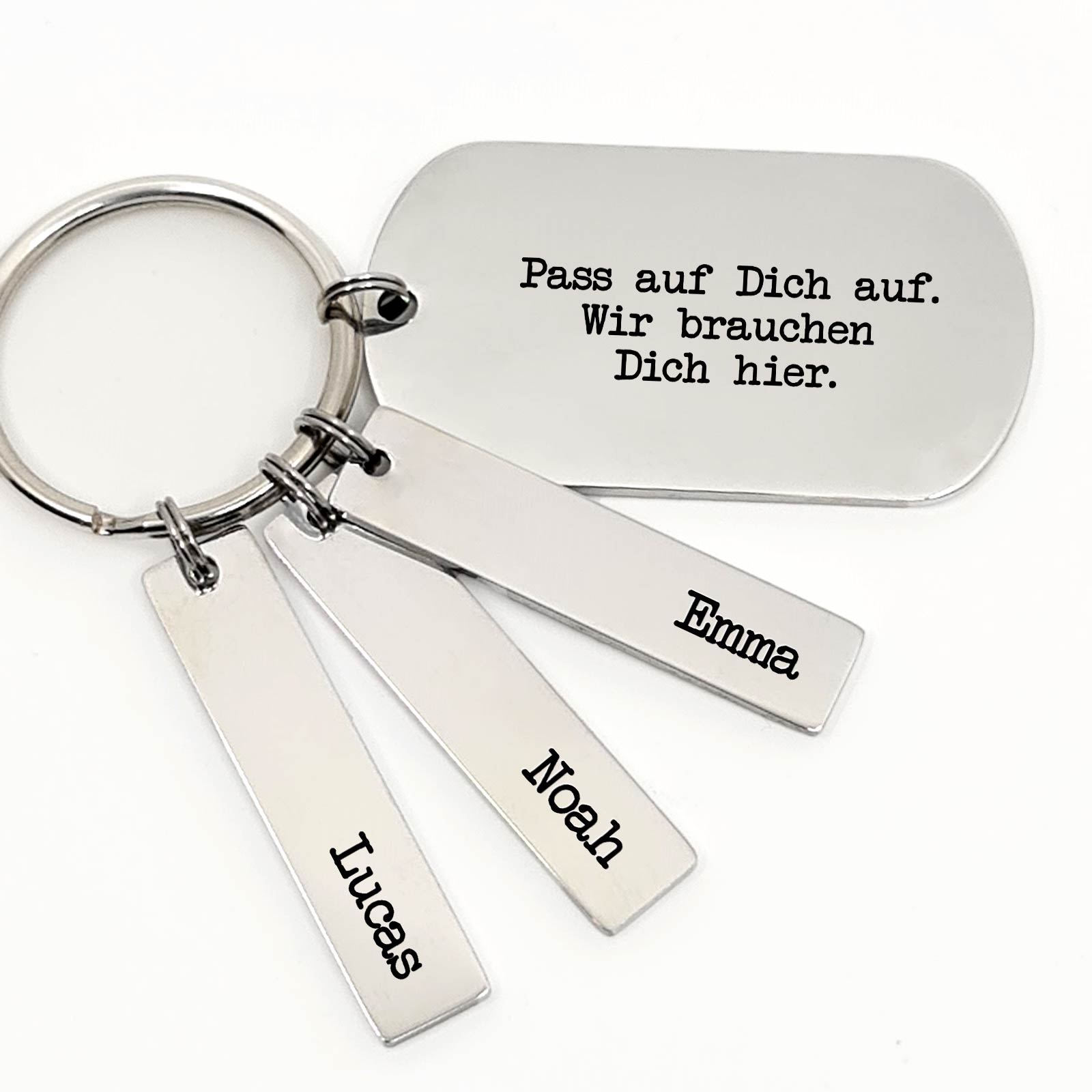 Pass auf Dich auf. Wir brauchen Dich hier - Schlüsselanhänger