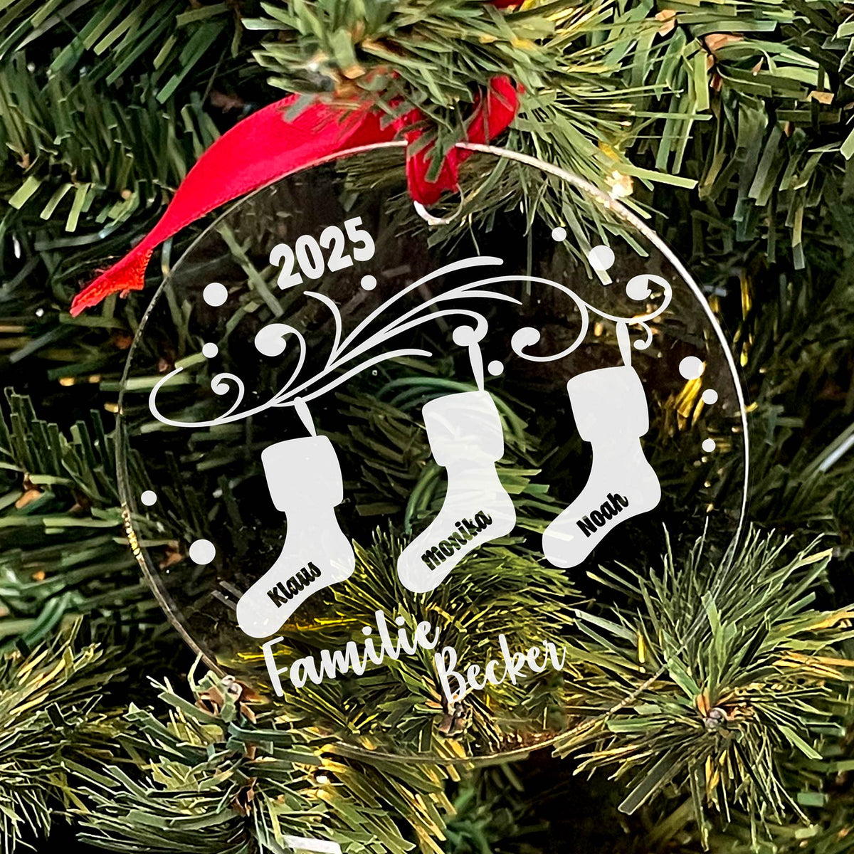 Weihnachtssocken - Weihnachtsdeko