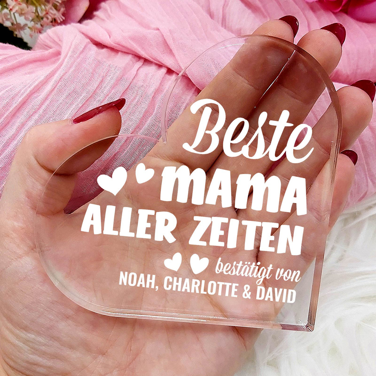 Das Beste überhaupt! – Plexiglasherz