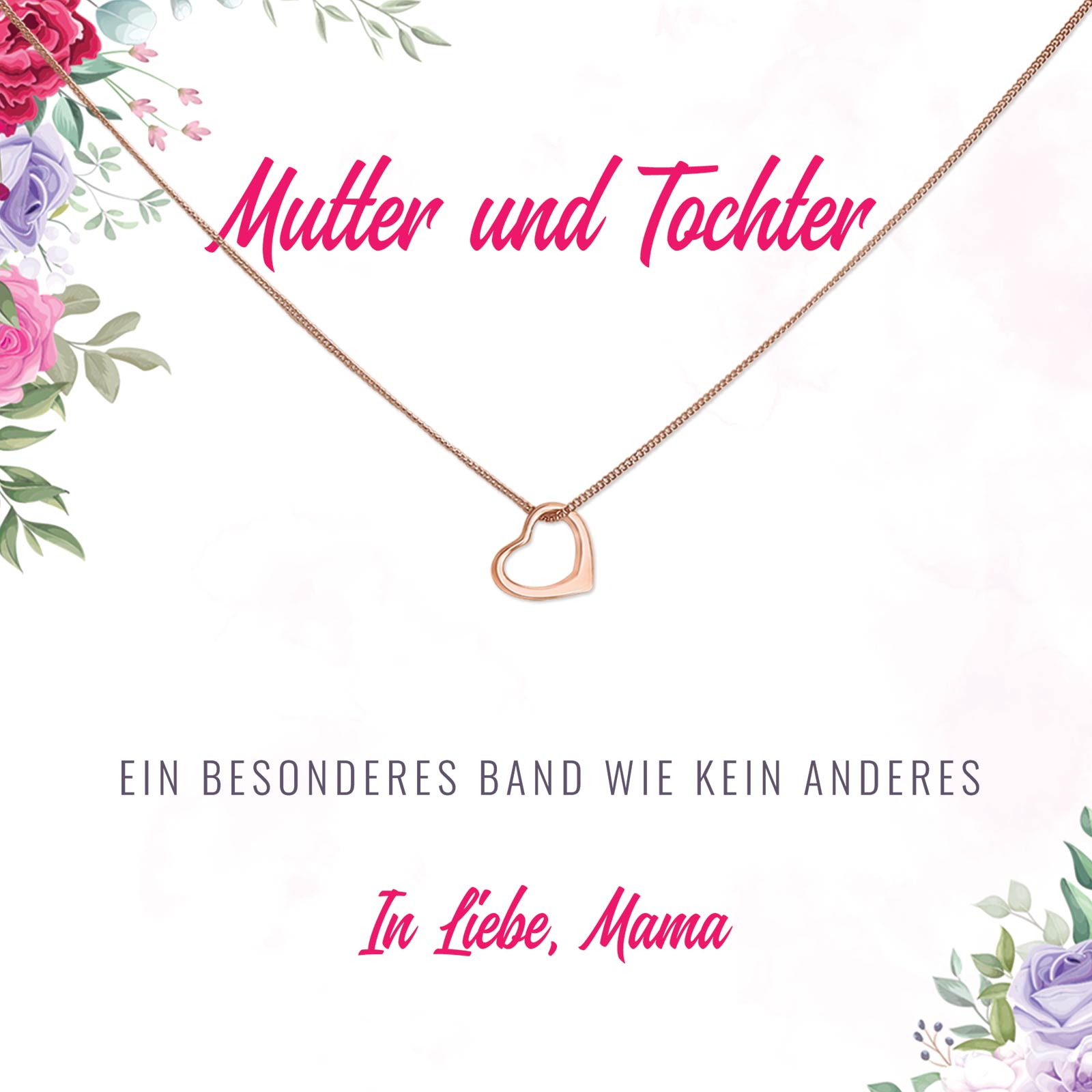 Mutter und Tochter - Ein besonderes Band wie kein anderes - Halskette