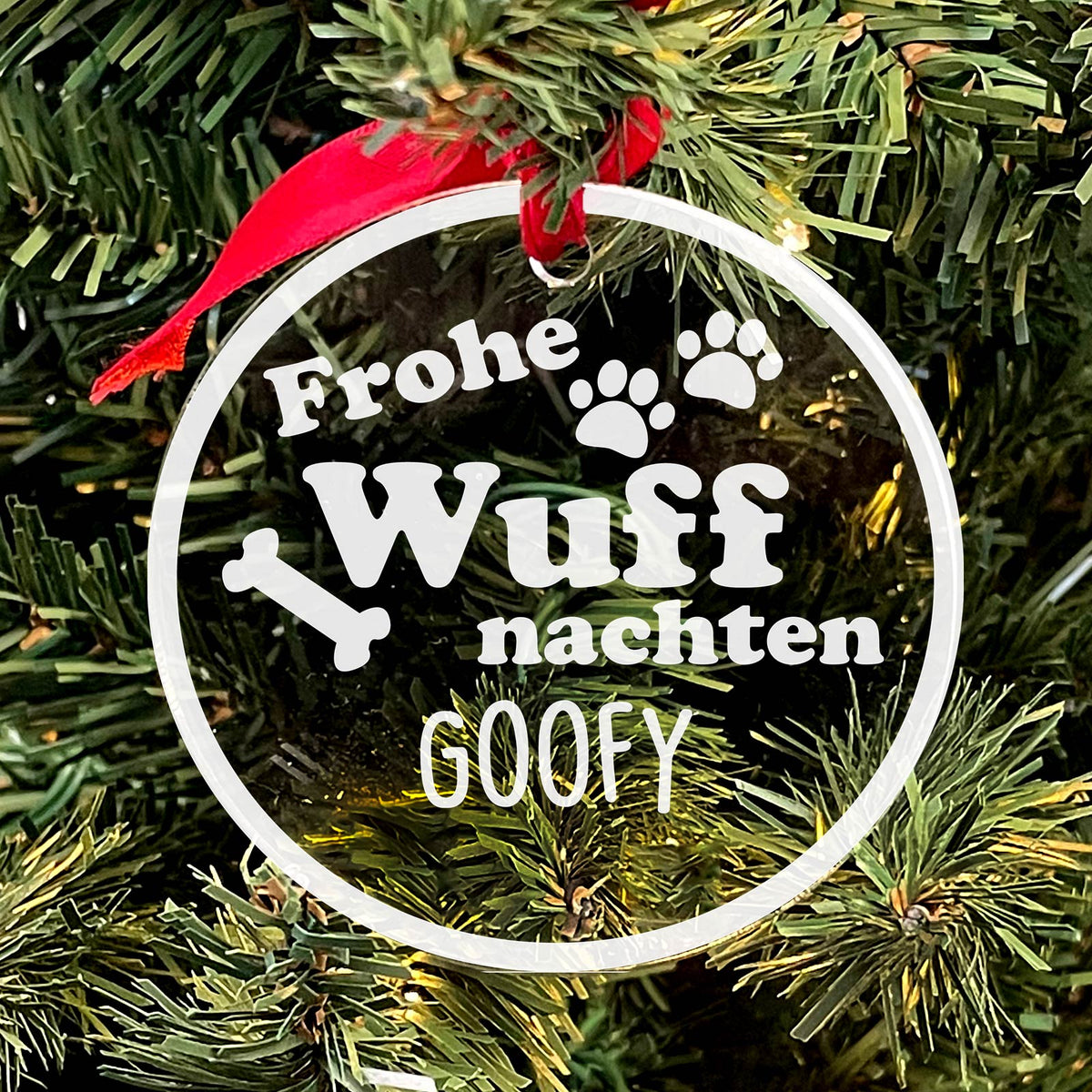 Frohe Wuffnachten - Weihnachtsdeko