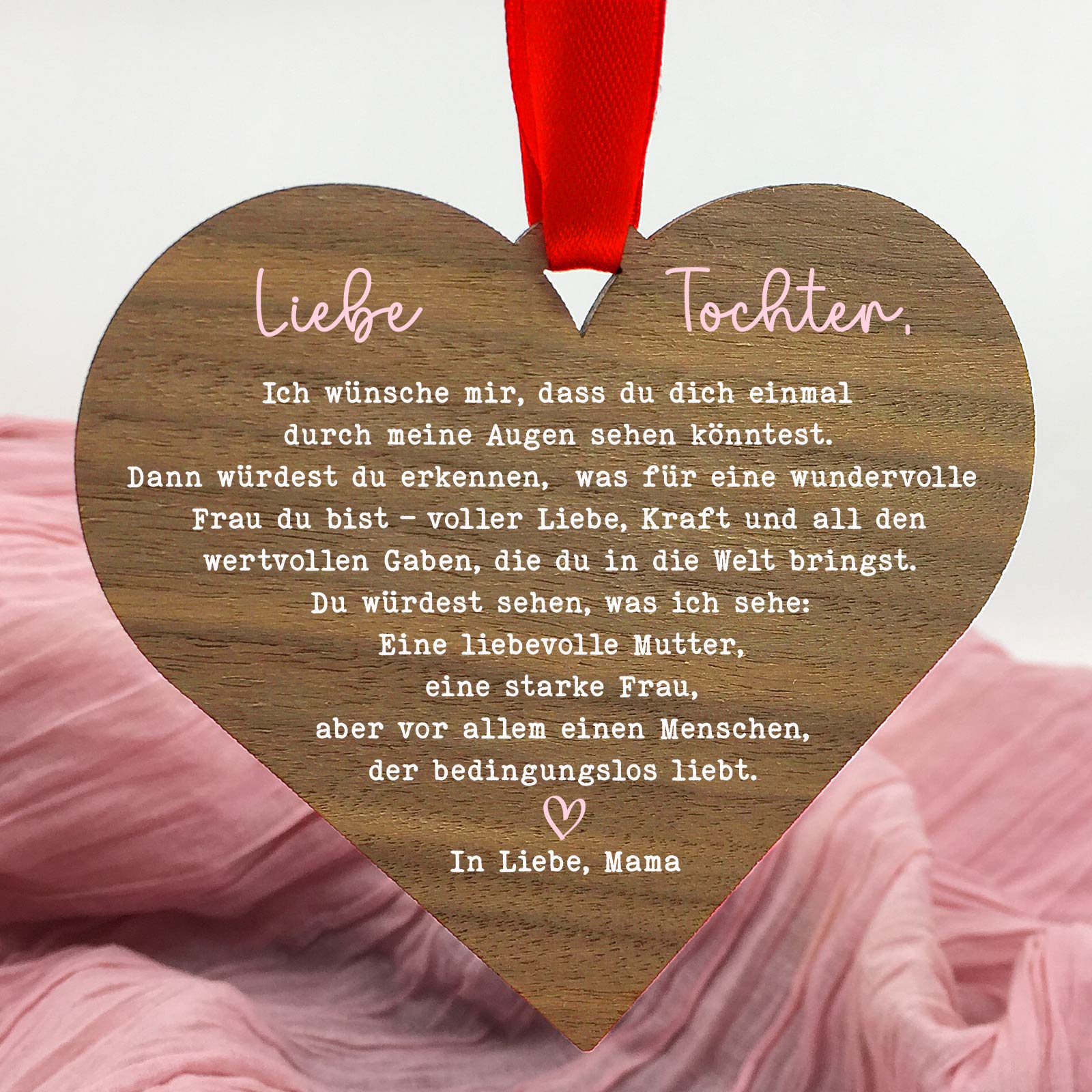 Ich wünsche mir für einen Tag … – Walnussherz