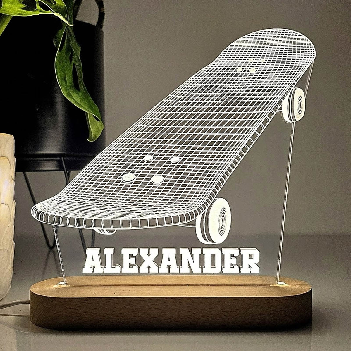 3D-Skateboard-Lampe