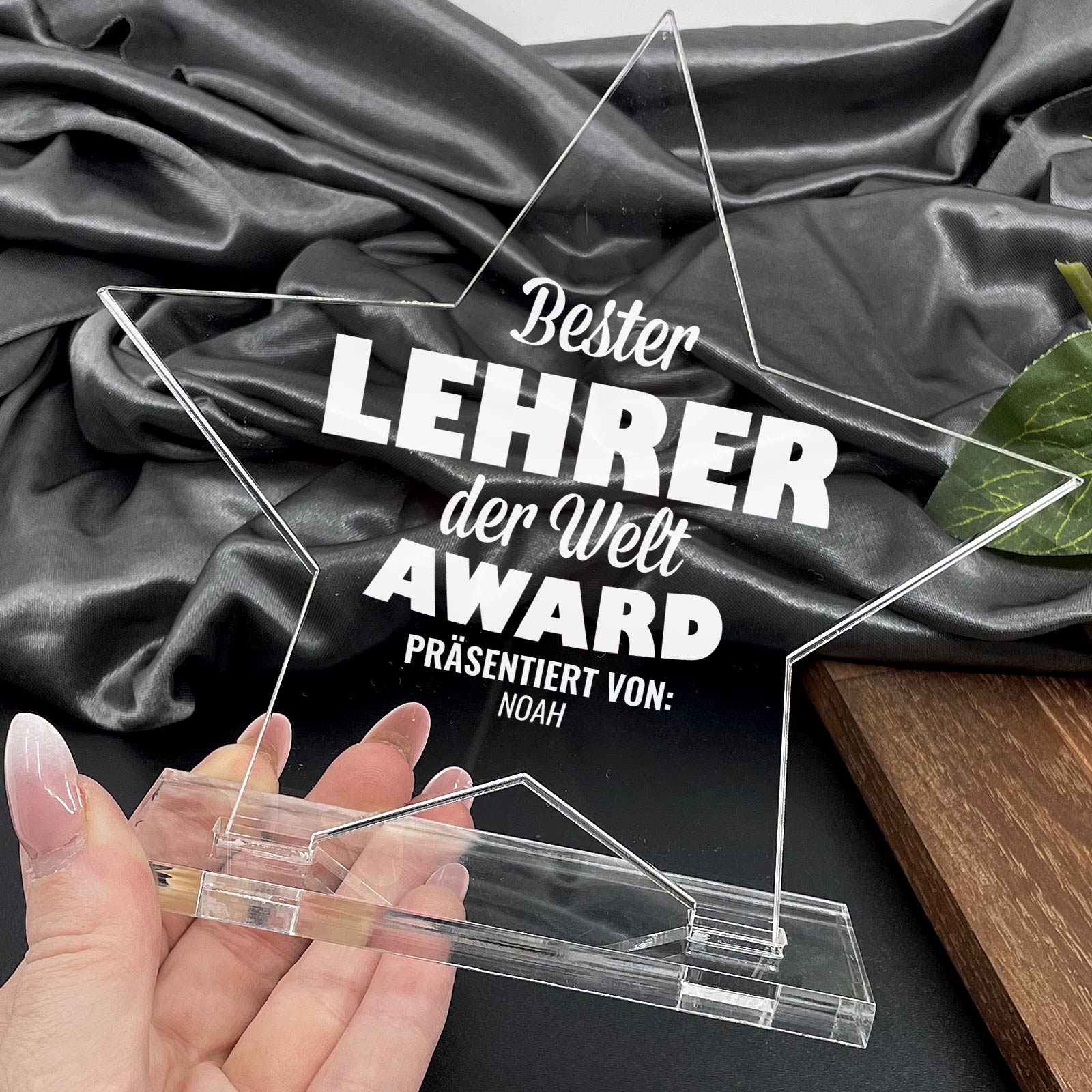 Star Award – Geschenk für die beste Lehrerin / den besten Lehrer
