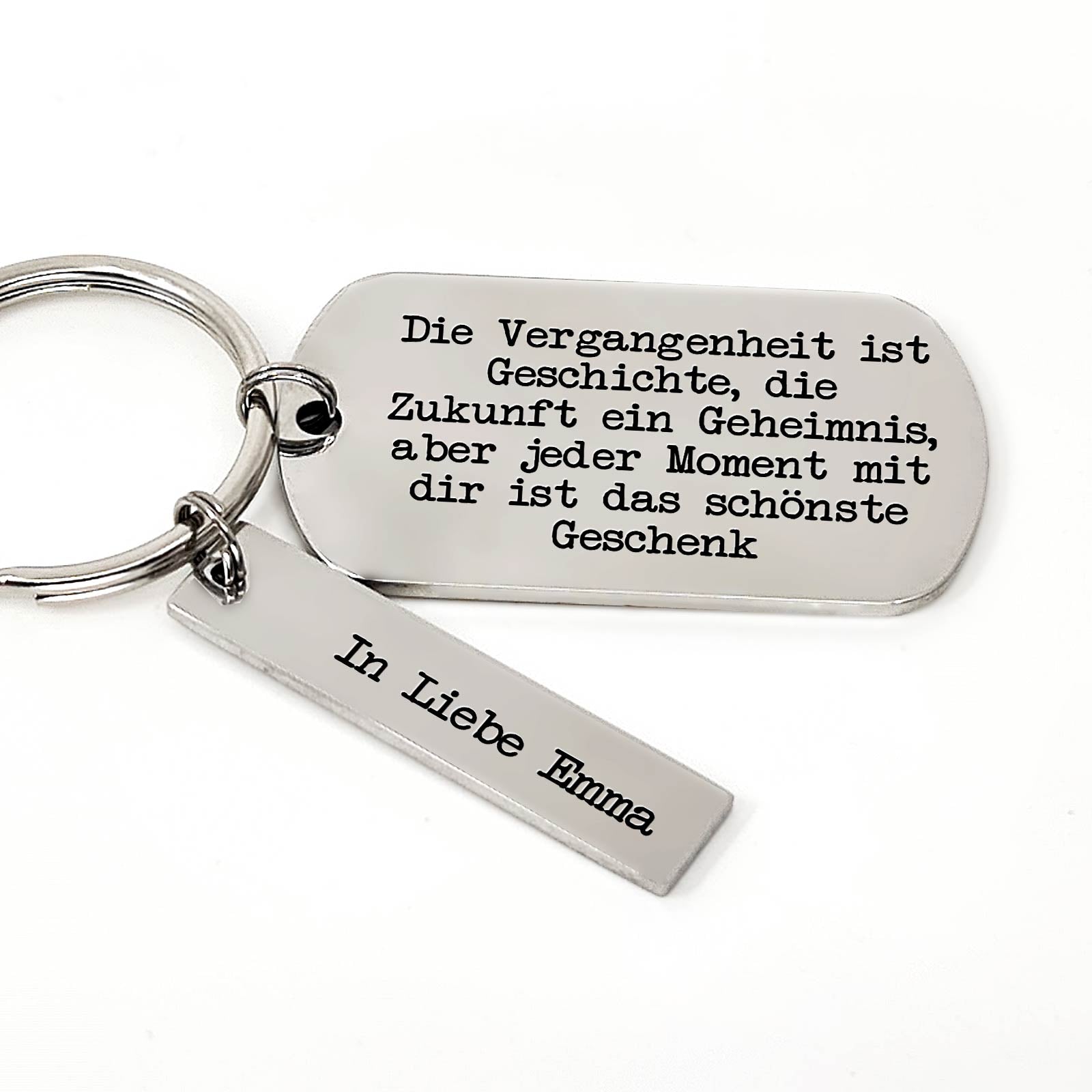 Jeder Moment mit dir - Schlüsselanhänger
