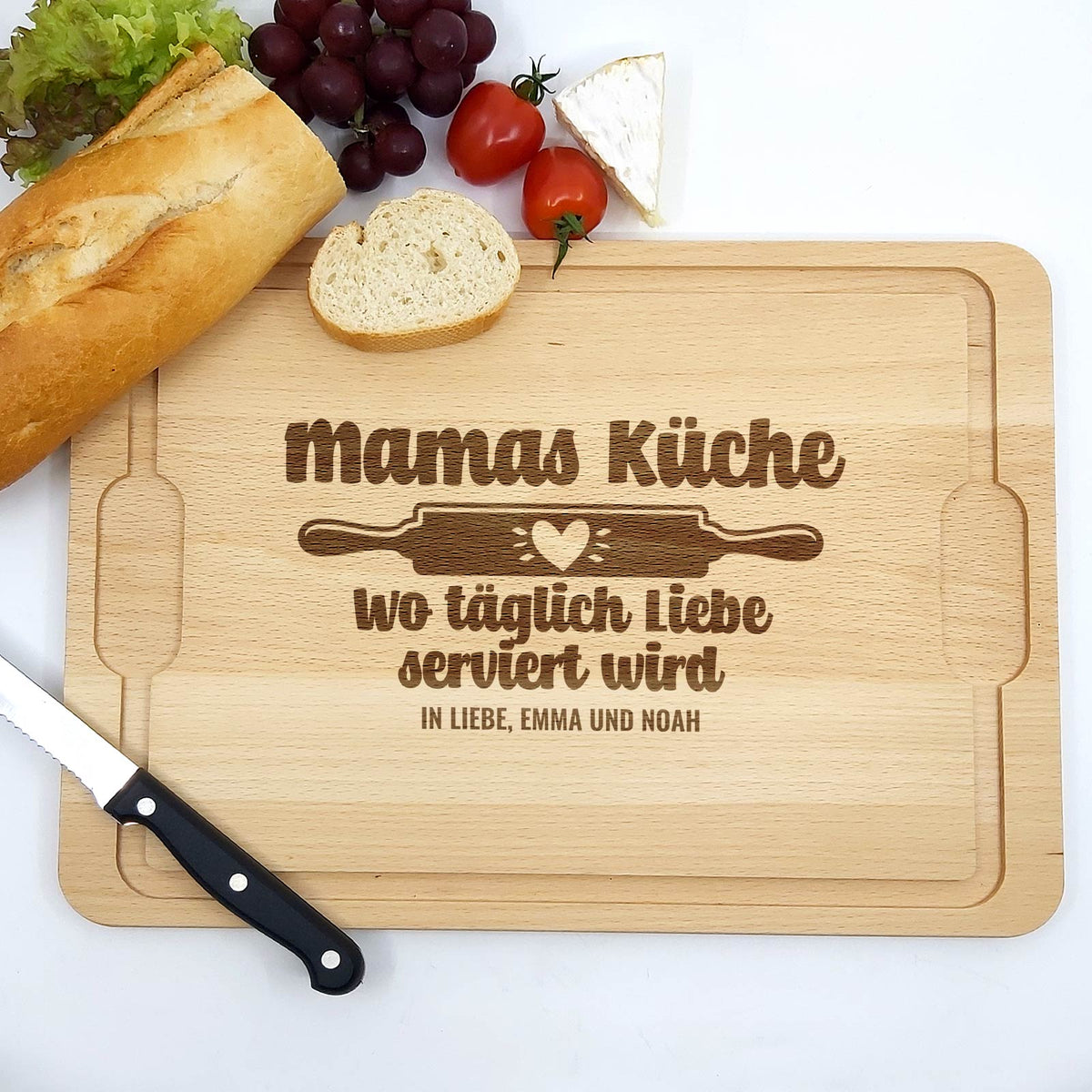 Mamas Küche Schneidebrett