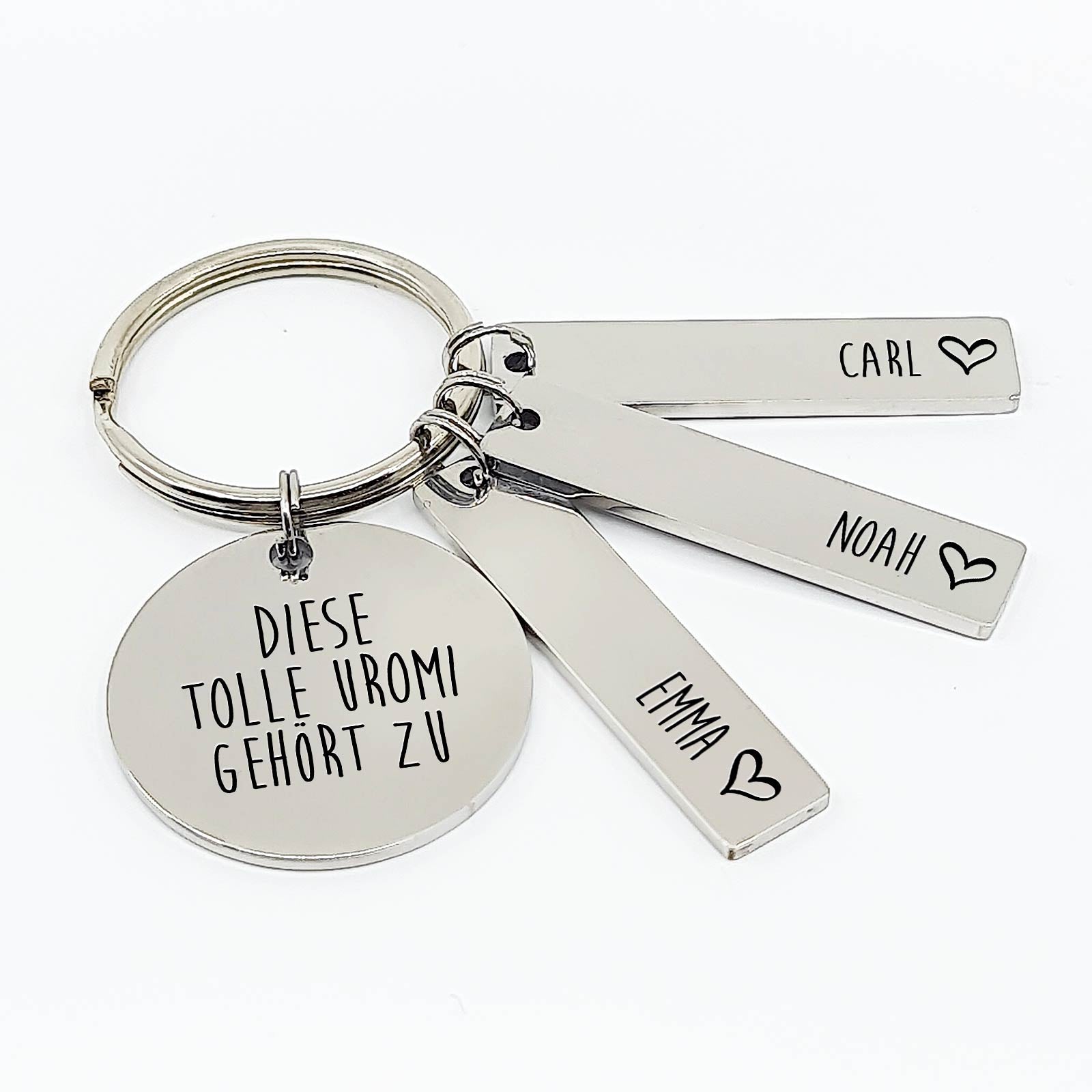 Diese tolle Uromi gehört zu - Schlüsselanhänger