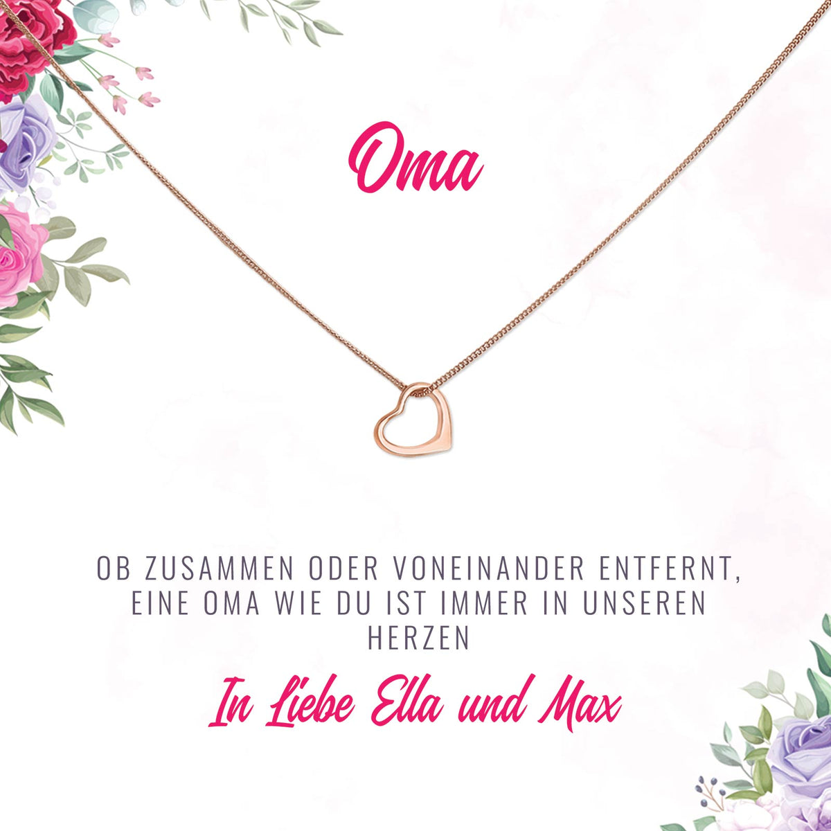 Ob zusammen oder voneinander entfernt - Halskette