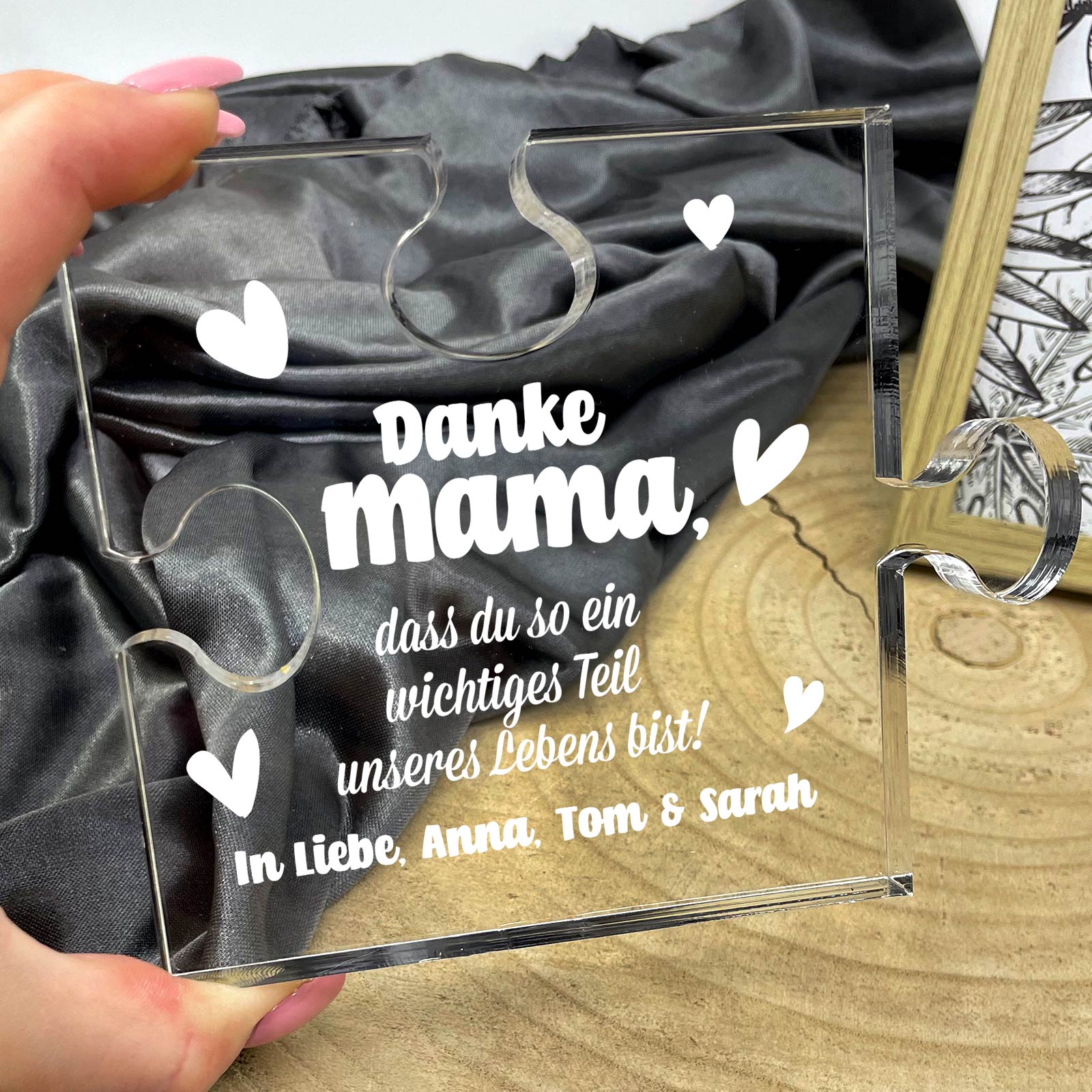 Wichtiger Teil meines Lebens - Plexiglas-Puzzle Teil