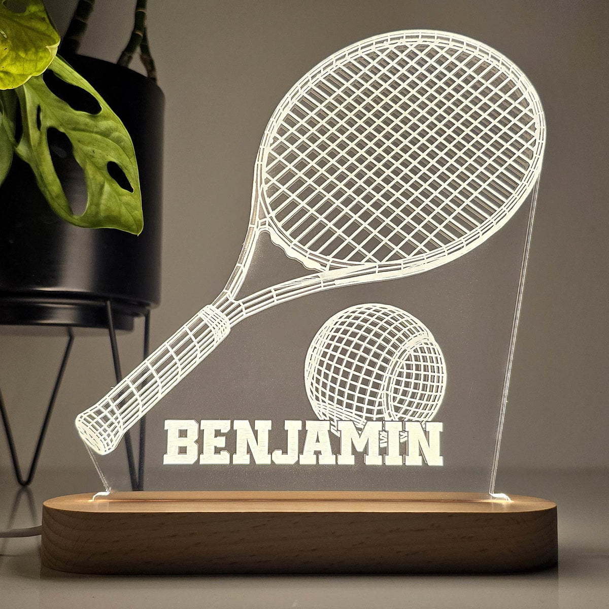 3D Tennis-Lampe
