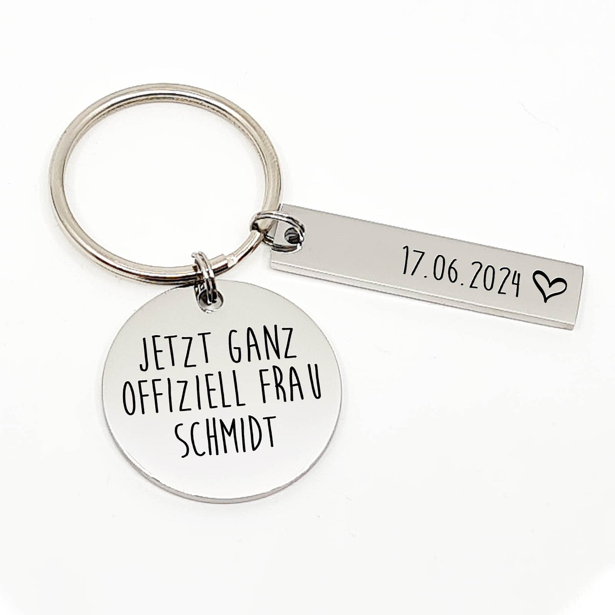 Jetzt ganz offiziell Frau - Schlüsselanhänger