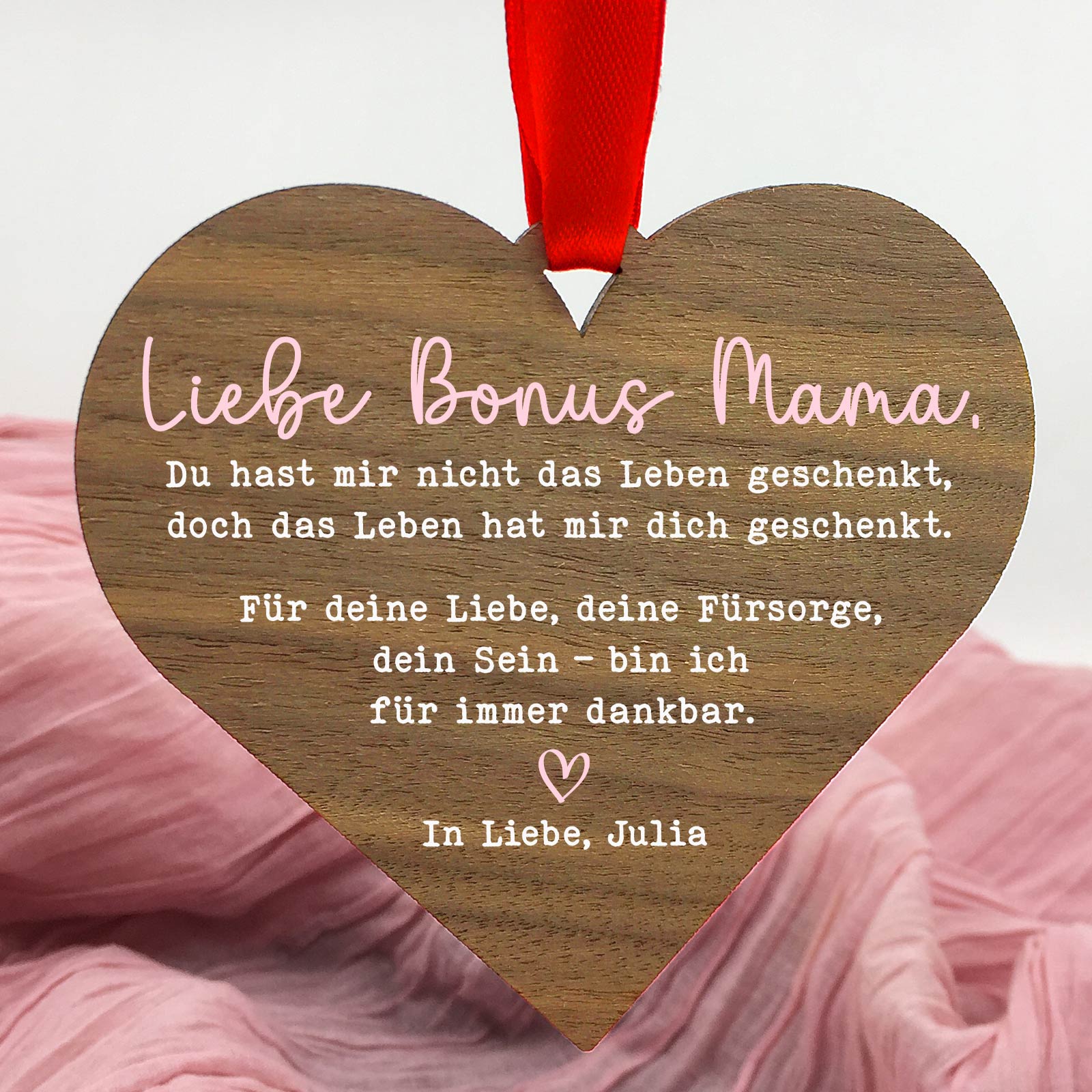 Das Leben gab mir dich – Walnussherz