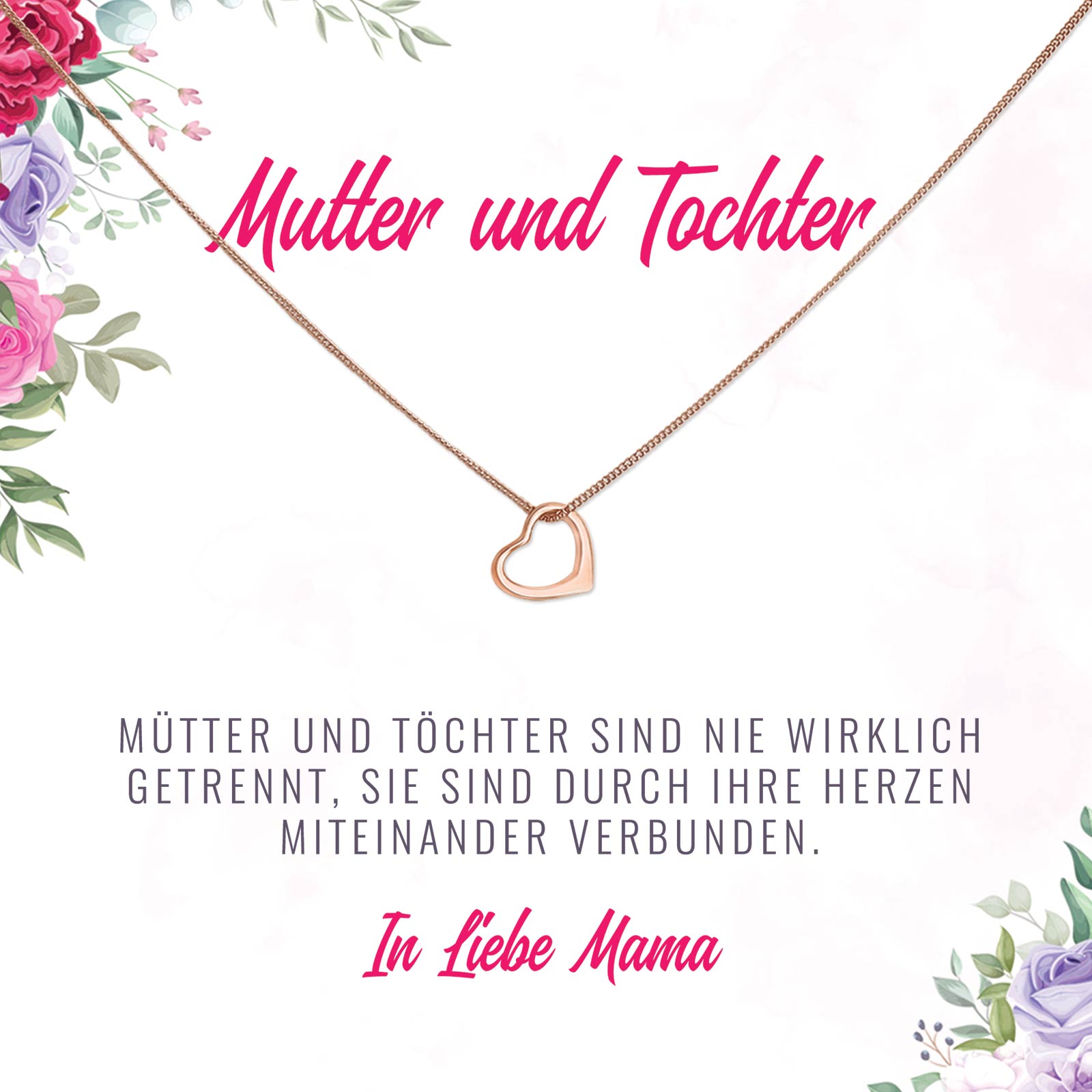 Mütter und Töchter - Halskette
