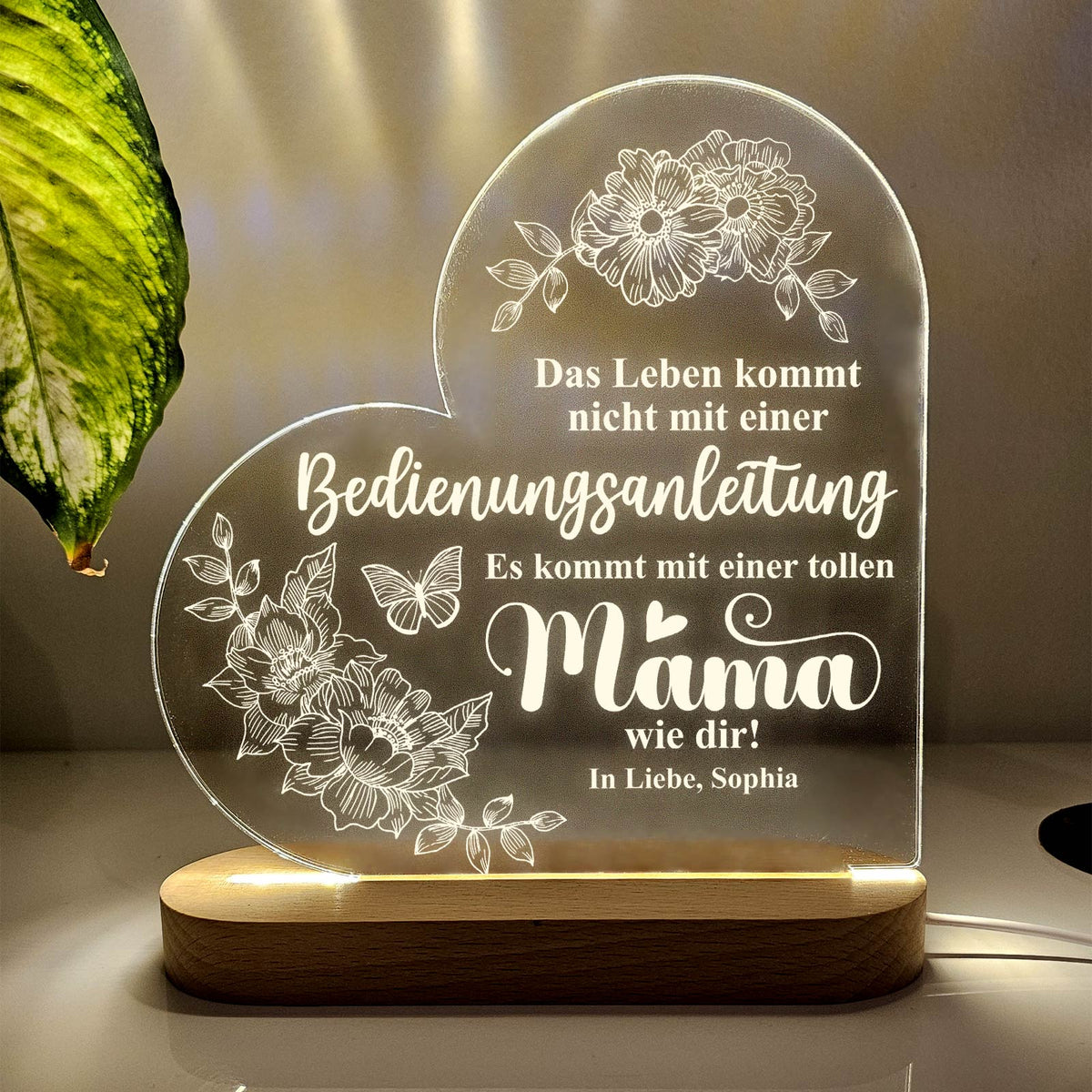 Tolle Mama – LED-Lampe
