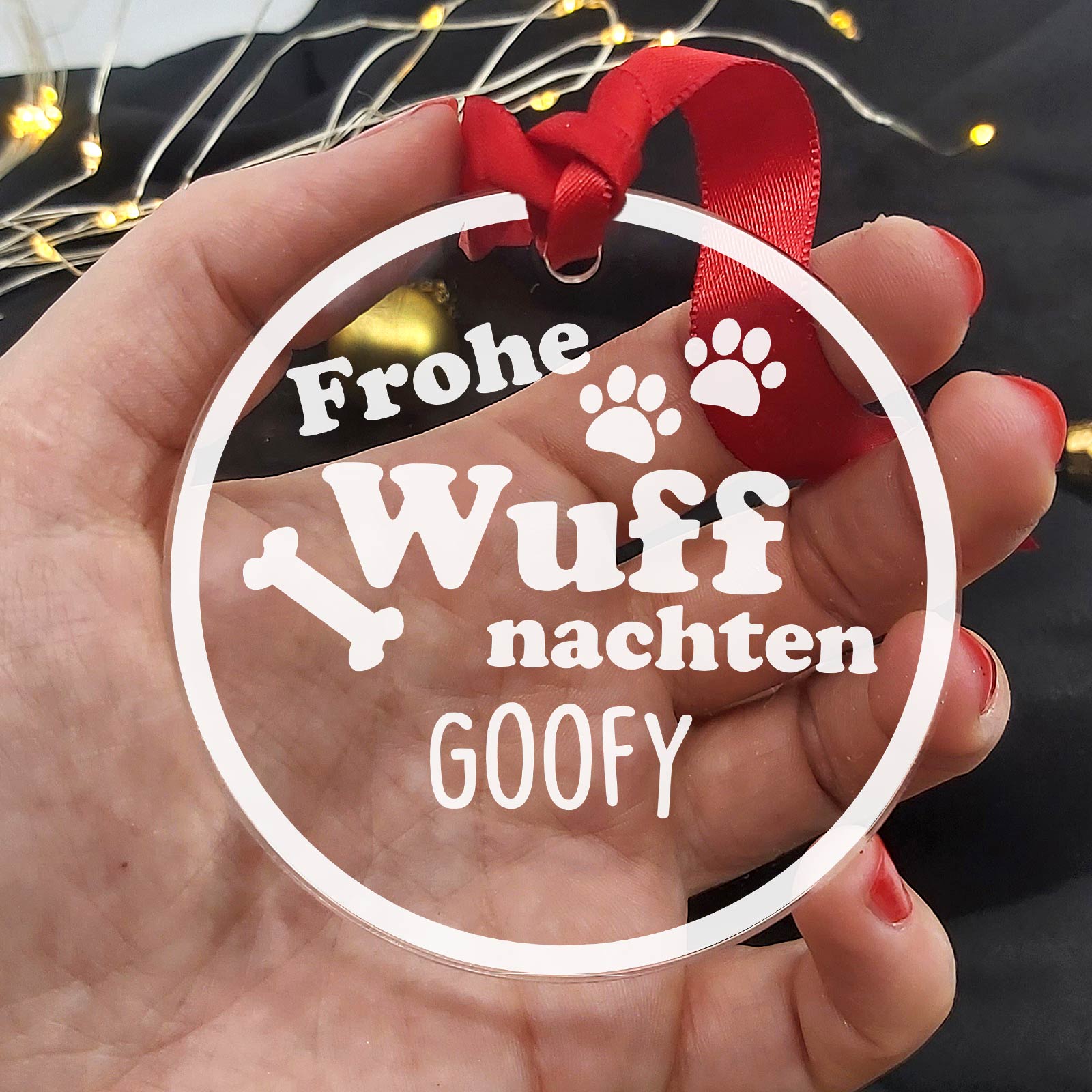 Frohe Wuffnachten - Weihnachtsdeko