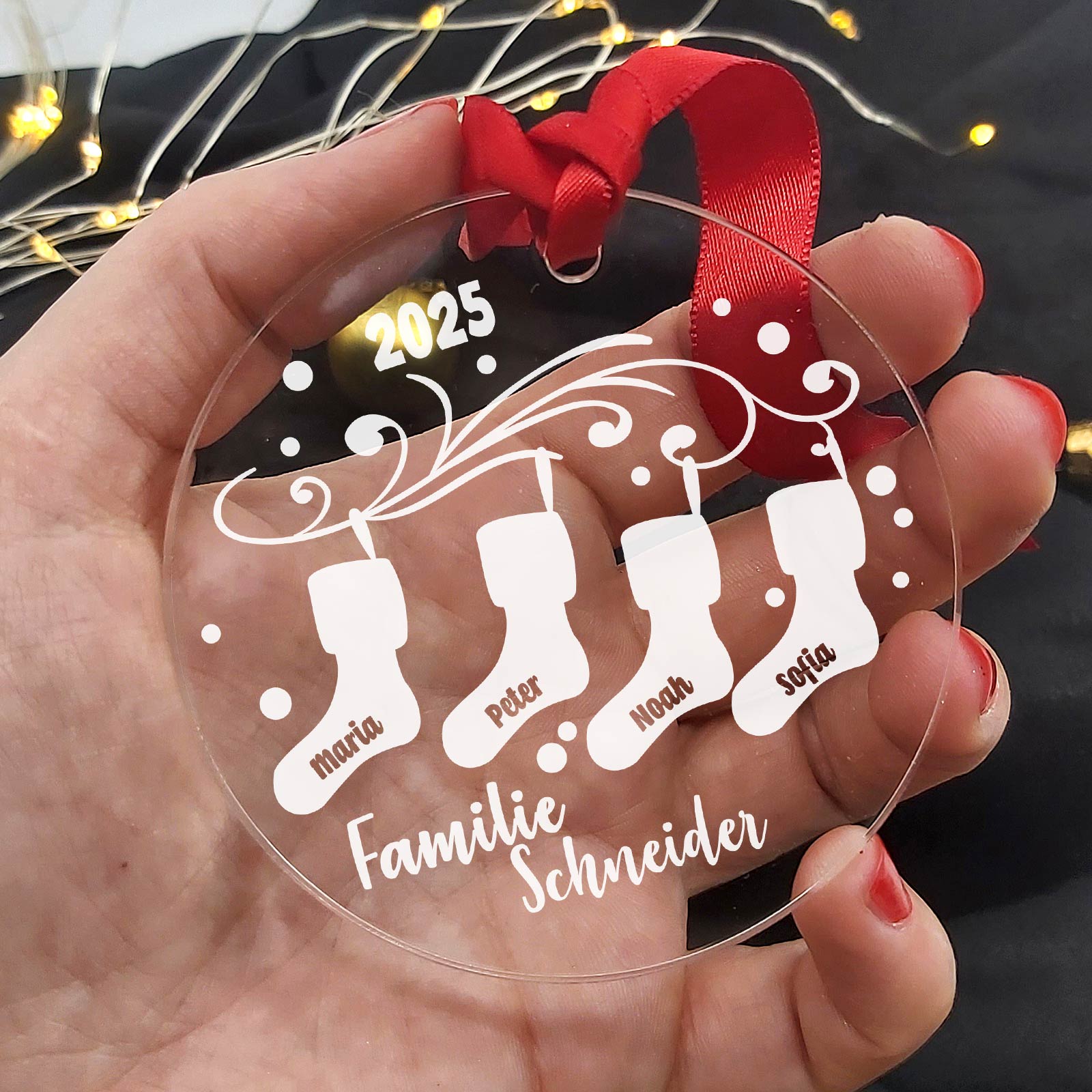 Weihnachtssocken - Weihnachtsdeko