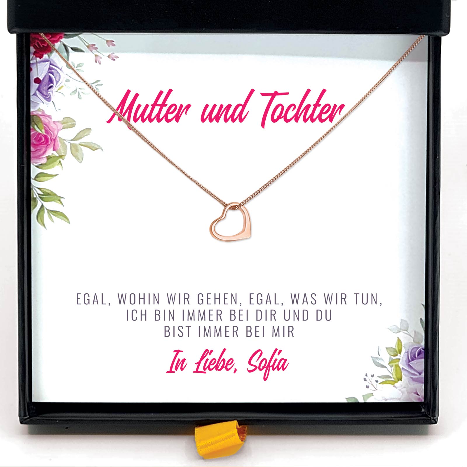 Mutter und Tochter - Halskette