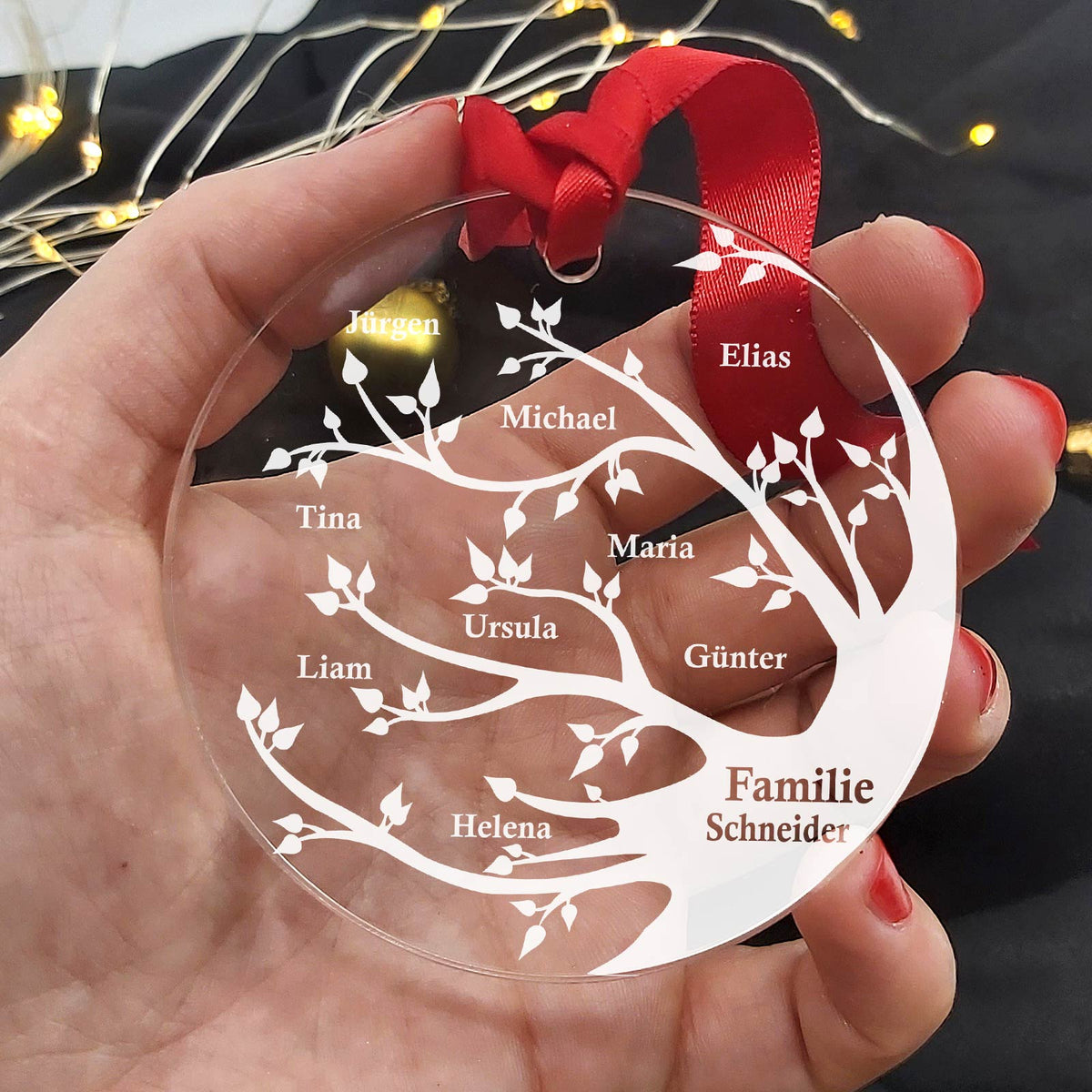 Familienbaum  - Weihnachtsdeko