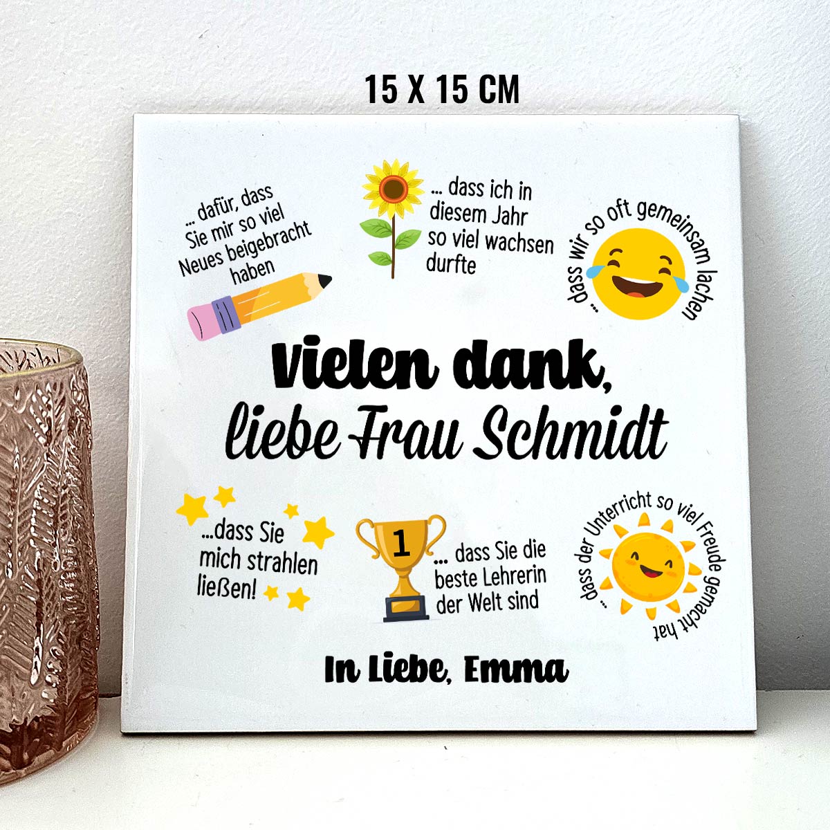 Danke für alles – Geschenkidee für Lehrerinnen