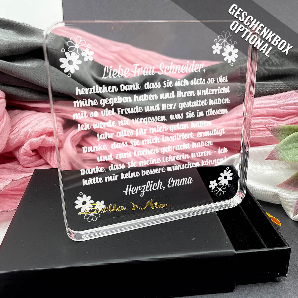 Danke, dass Sie meine Lehrerin waren – Geschenkidee zum Schuljahresende