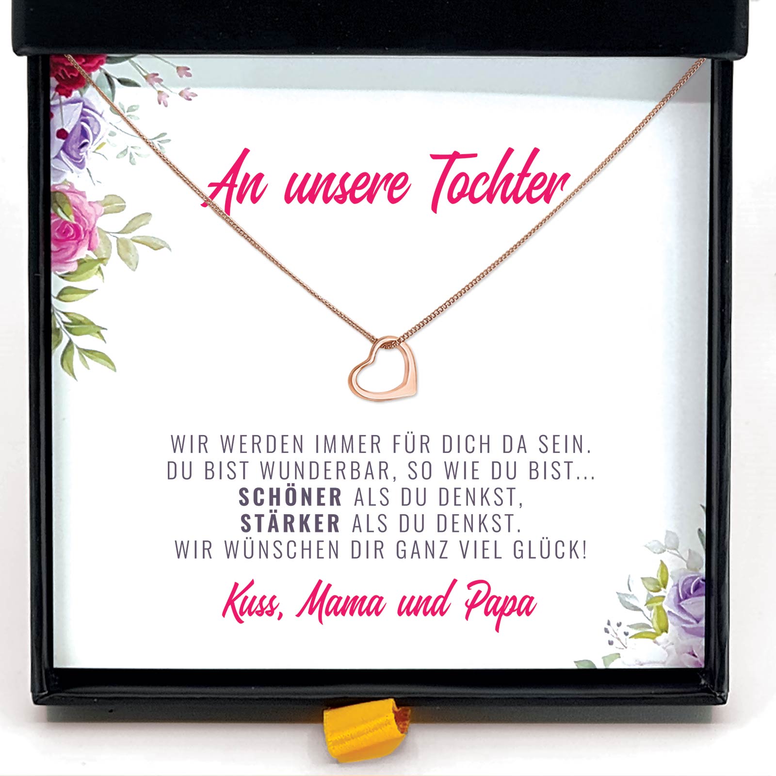 An unsere Tochter - Halskette