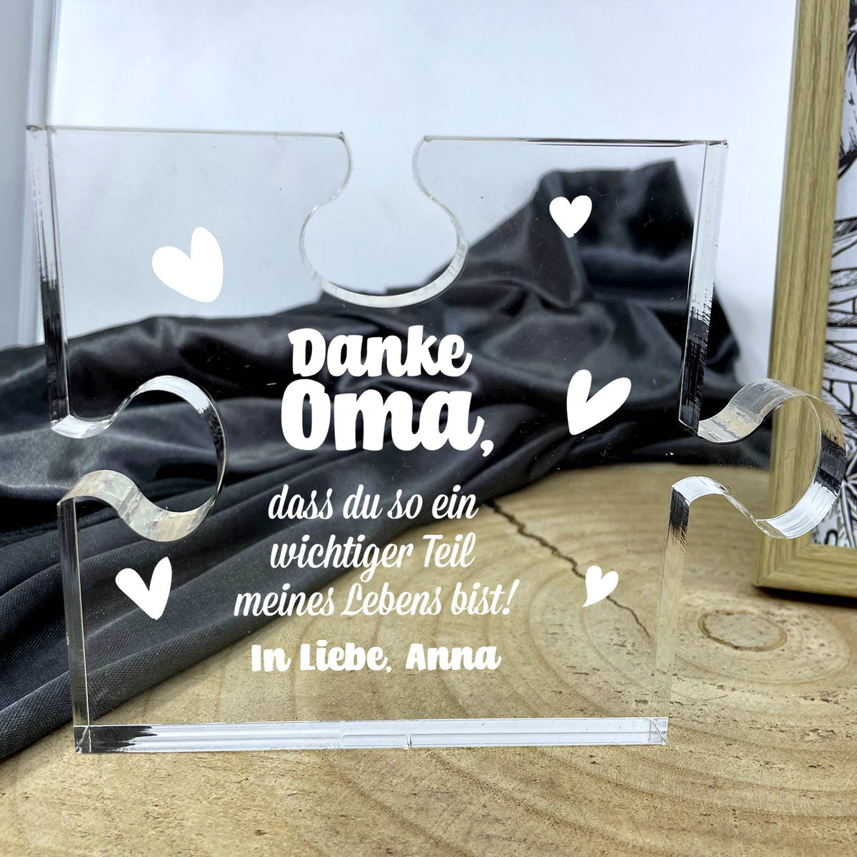 Wichtiger Teil meines Lebens - Plexiglas-Puzzle Teil