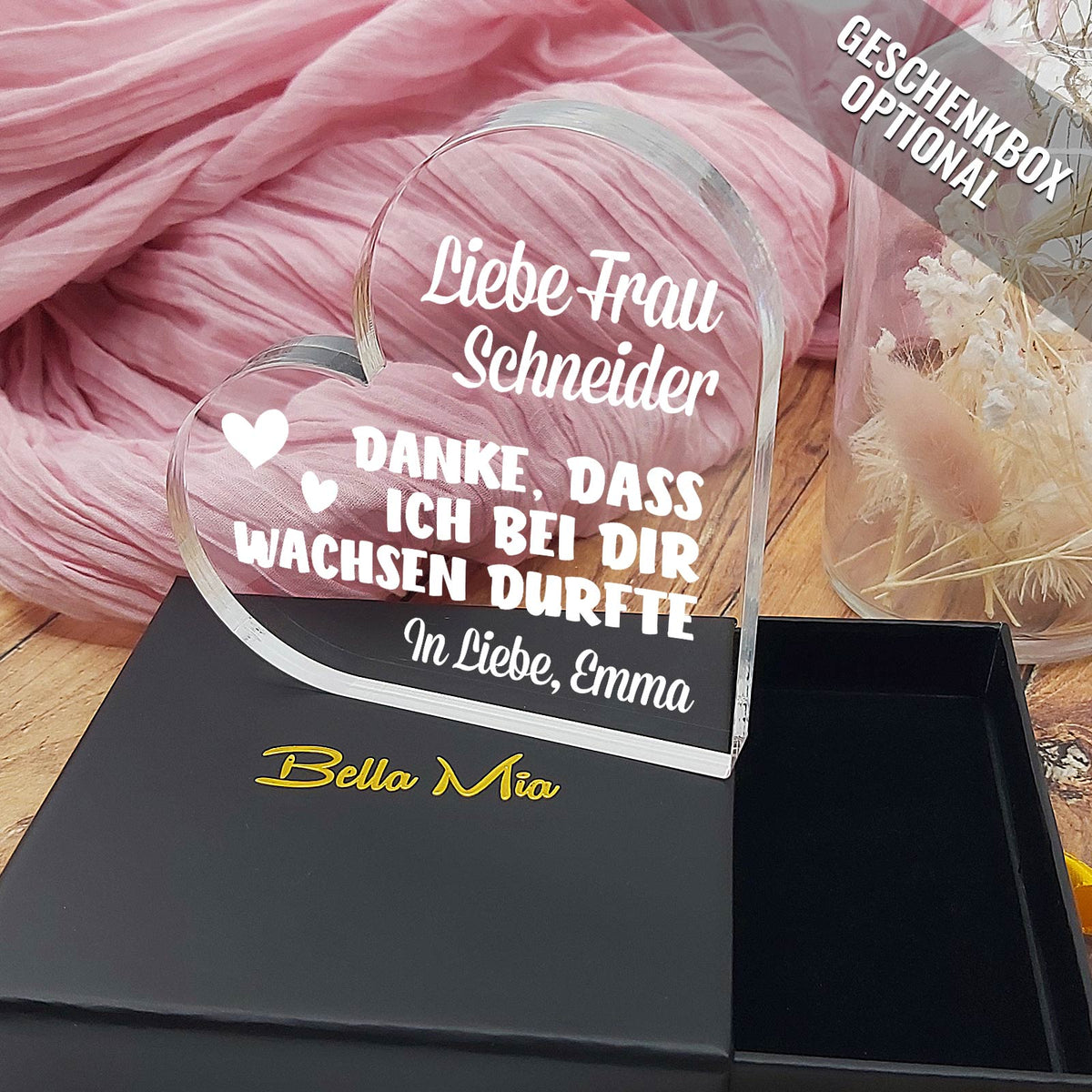 Danke, dass ich bei dir wachsen durfte – Geschenk zum Schulabschluss