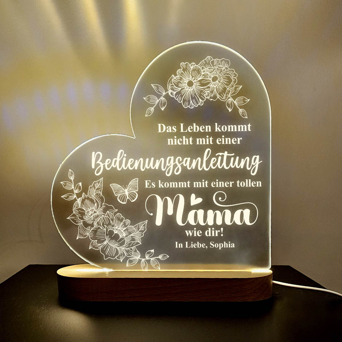 Tolle Mama – LED-Lampe