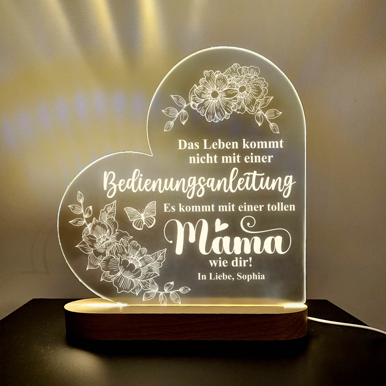 Tolle Mama – LED-Lampe