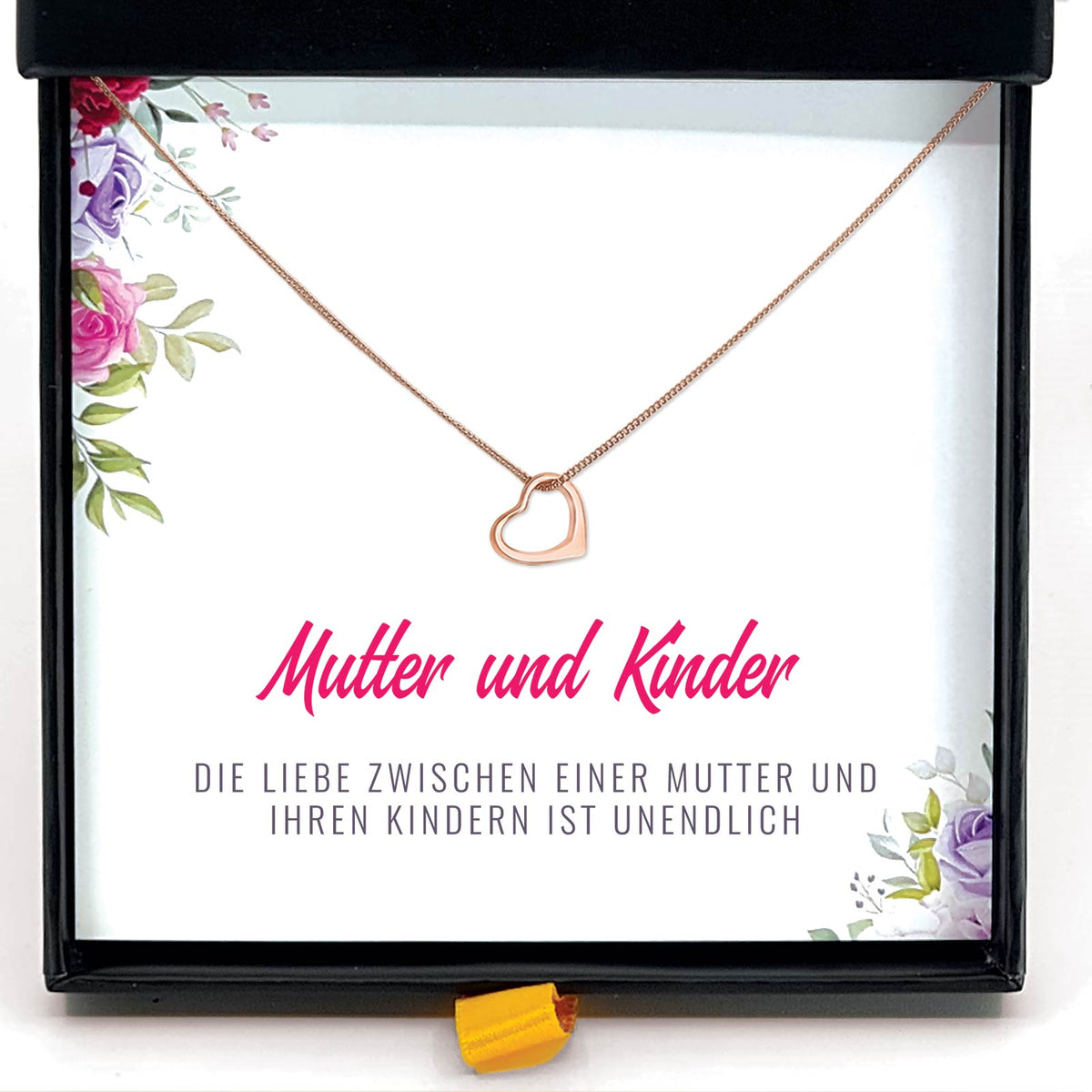 Die liebe zwischen Mutter und ihren Kindern - Halskette