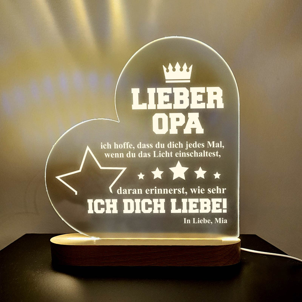 Erinnerungslicht – LED-Lampe