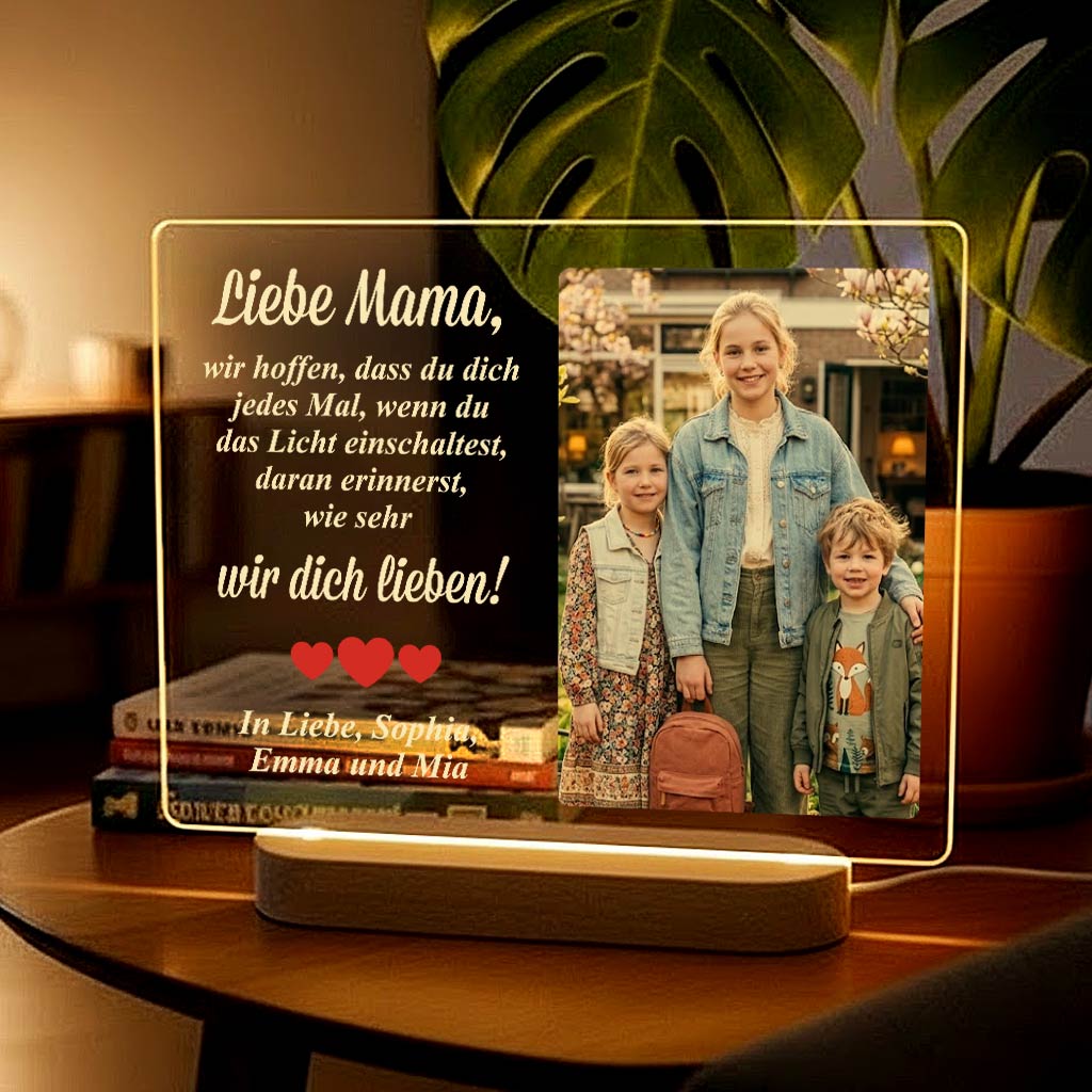 Erinnerungslicht – Fotolampe