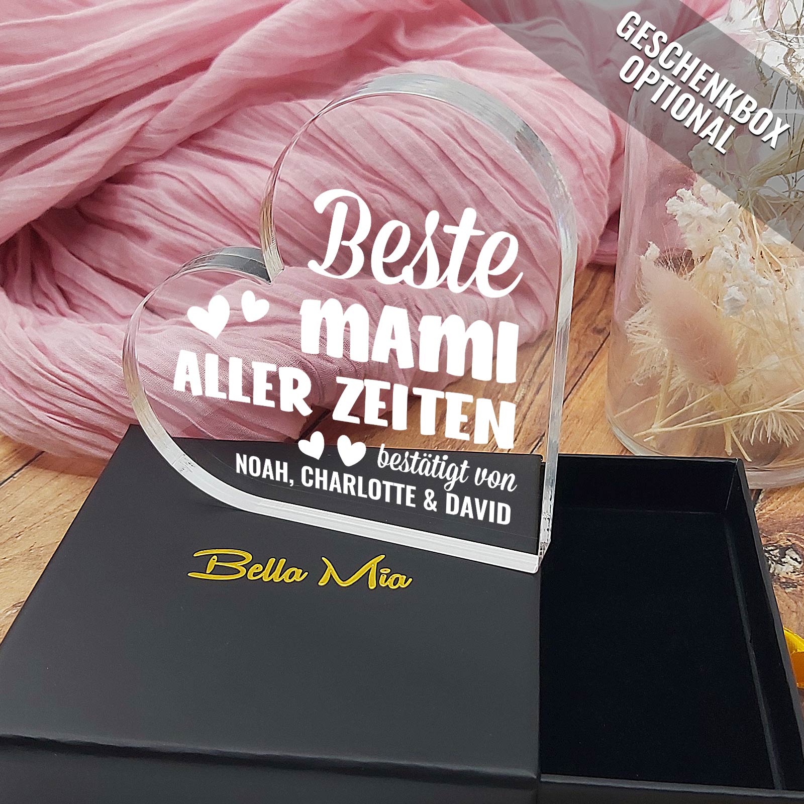 Das Beste überhaupt! – Plexiglasherz