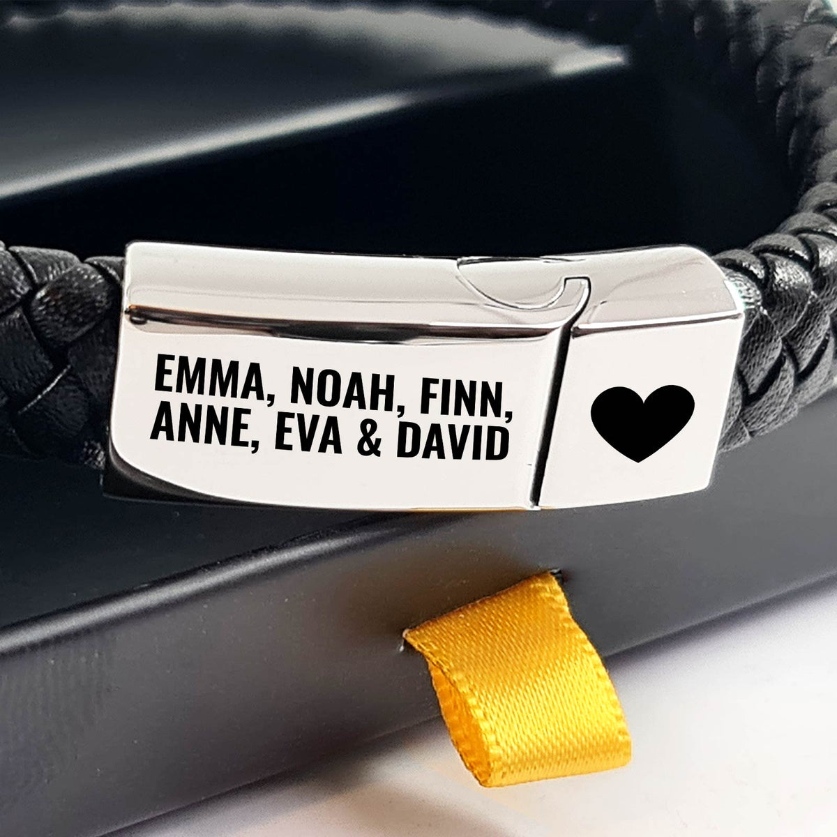 Personalisiertes Armband mit Kindernamen