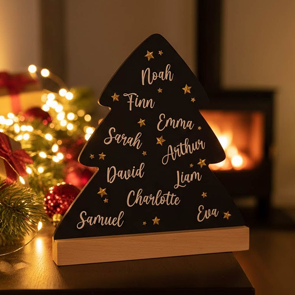 Weihnachtsbaum mit Namen