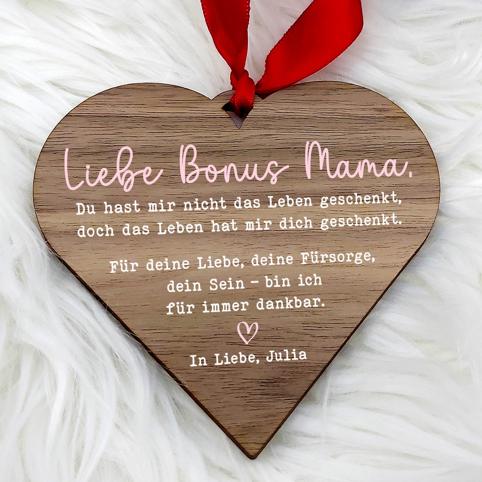 Das Leben gab mir dich – Walnussherz